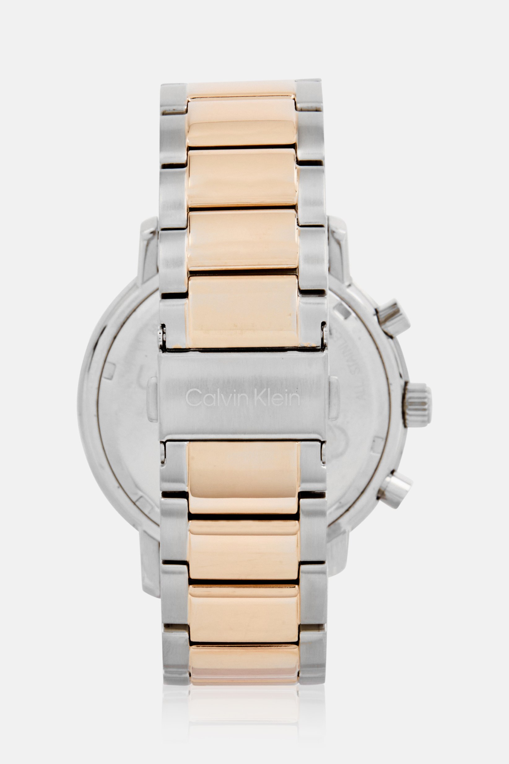 Buy Calvin Klein Men 25200064 Stainless Steel Analog Two Tone Watch ...