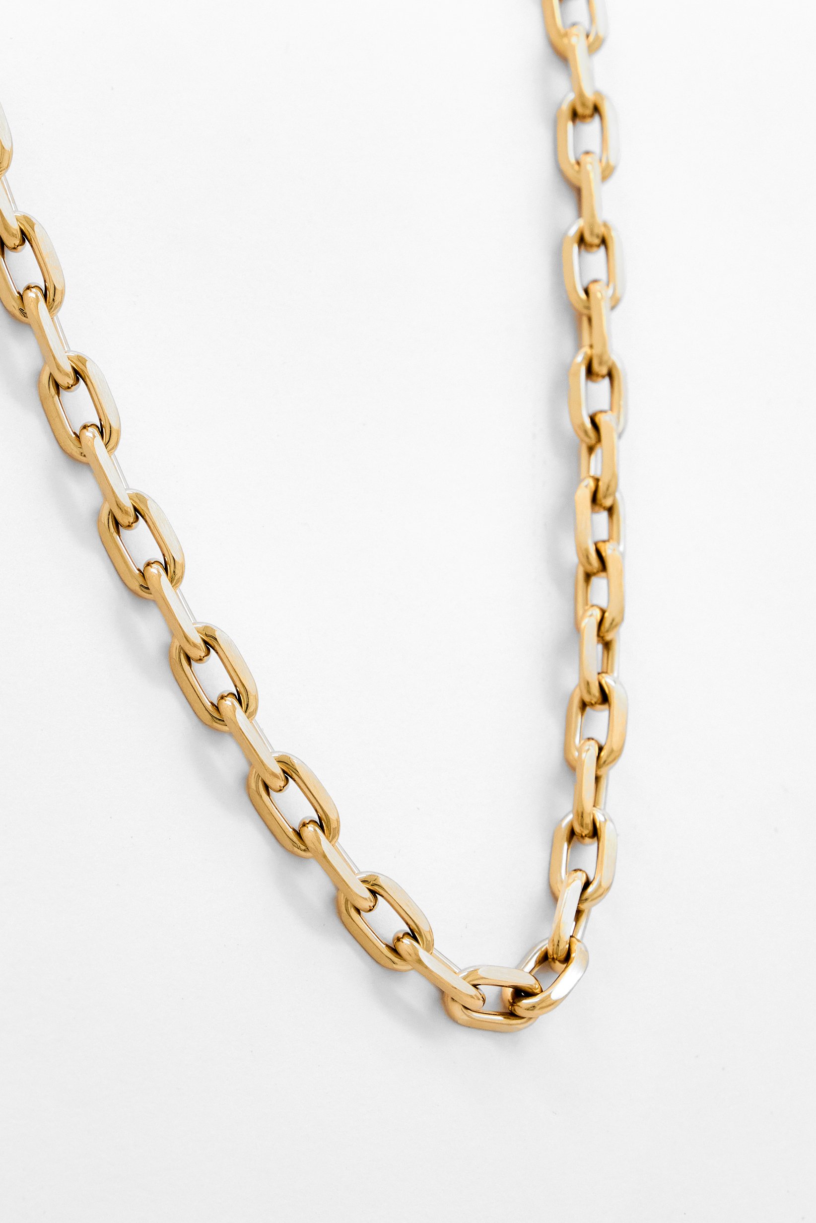Buy Hugo Boss Boss Men Stainless Steel Chain Necklace, Gold Online ...