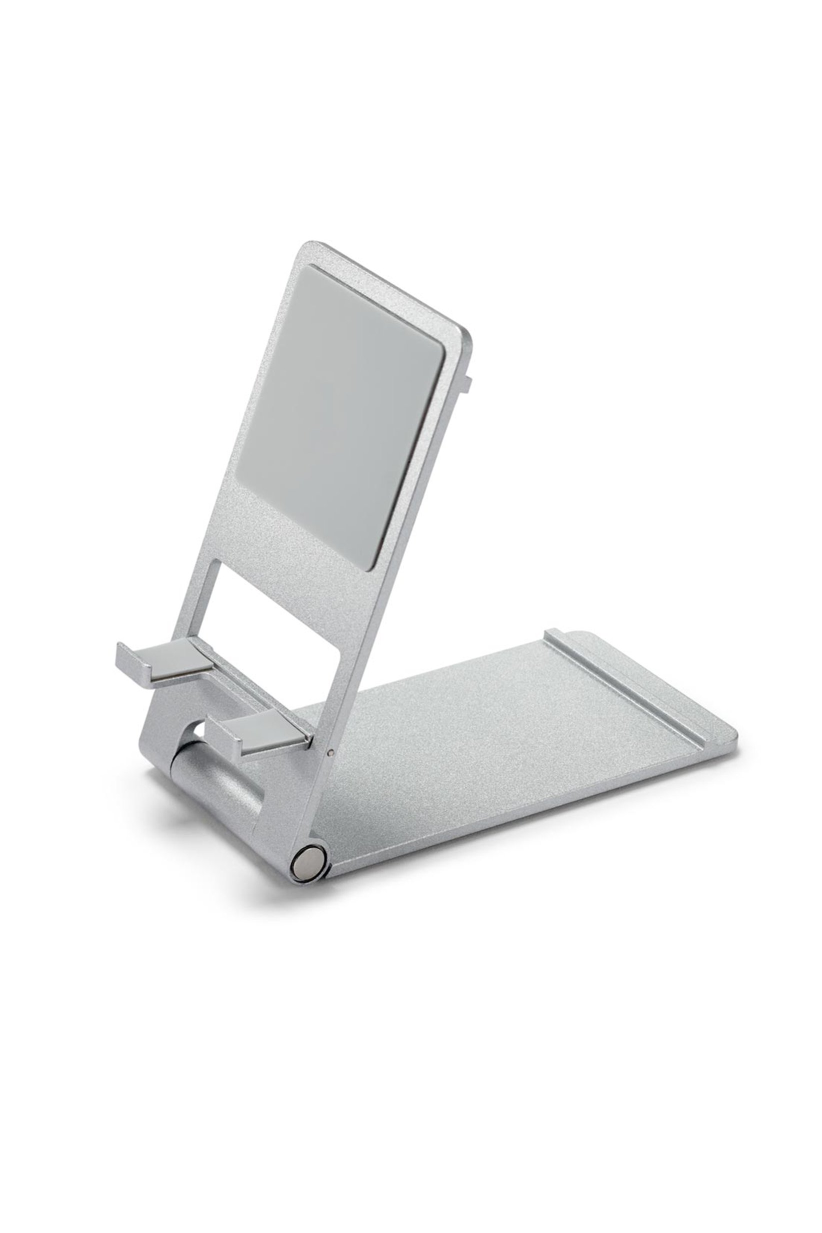 Smartphone and Tablet Stand, Silver