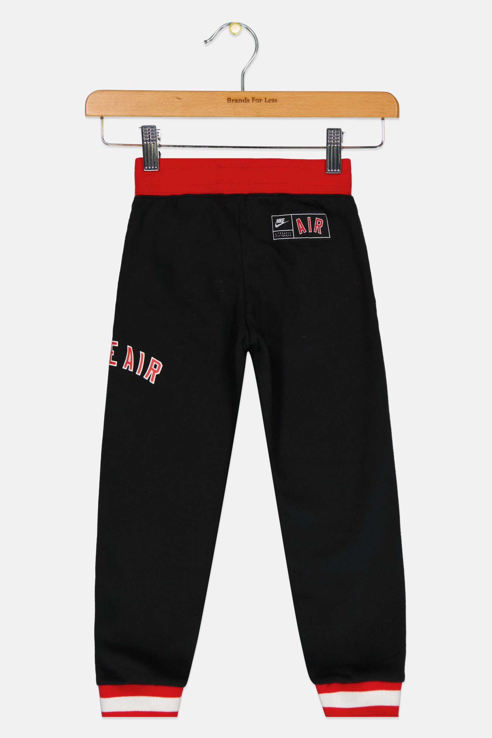 Toddlers Boy Brand Logo Jogger Pants, Black