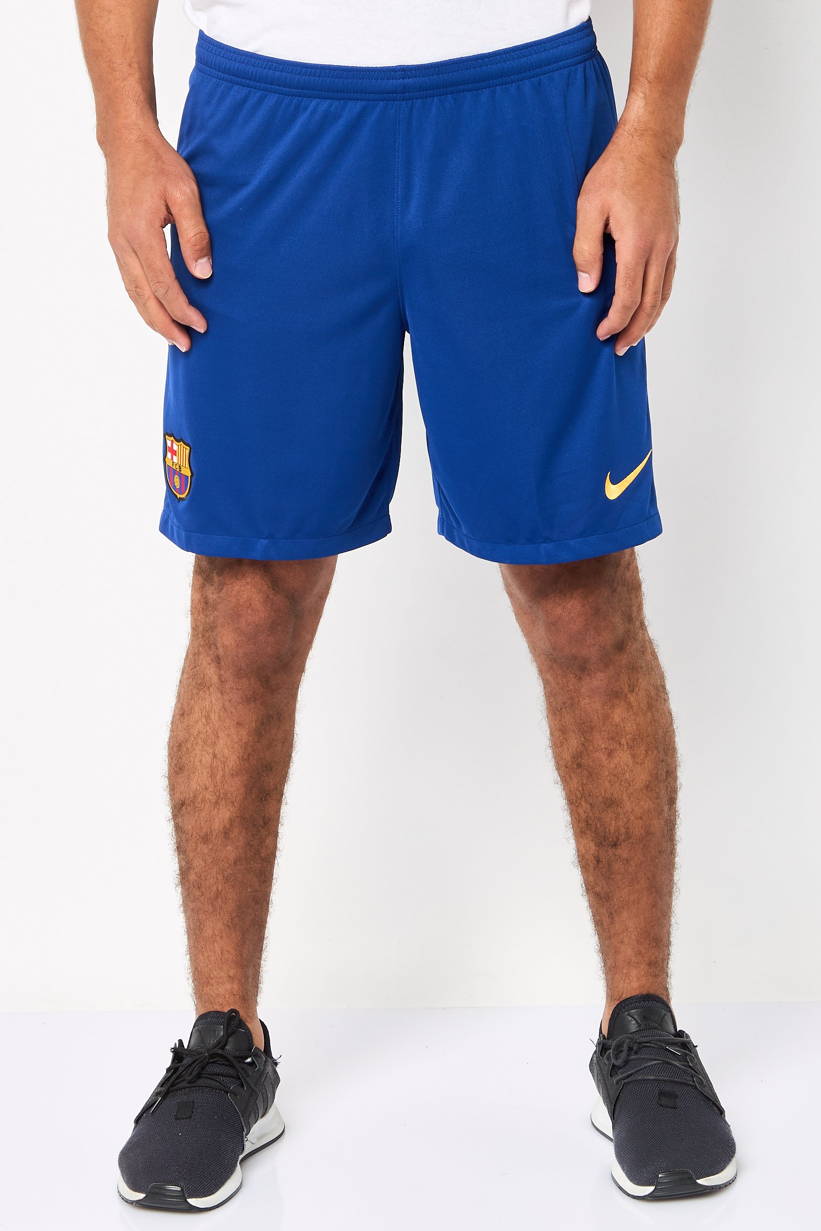 Men Sportswear Fit Barcelona  2017-2018 Home Football Shorts, Blue