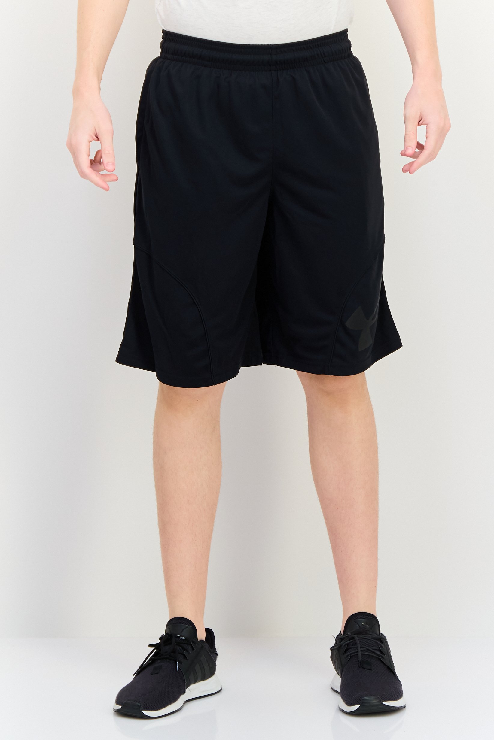 Men Sportswear Fit Training Shorts, Black