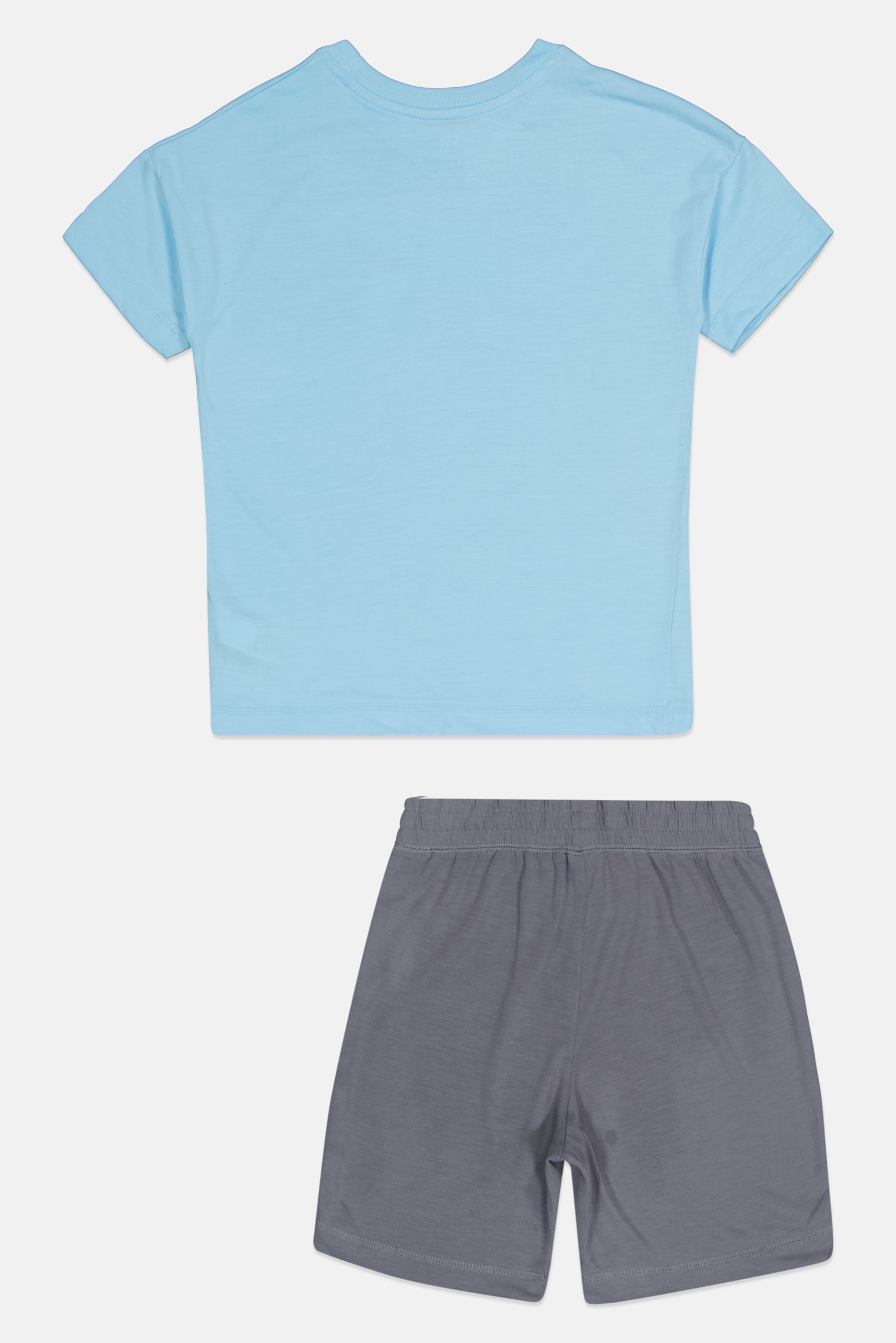 Kids Boy 2 Pieces Graphic Print T-Shirt And Shorts Set, Multicolor