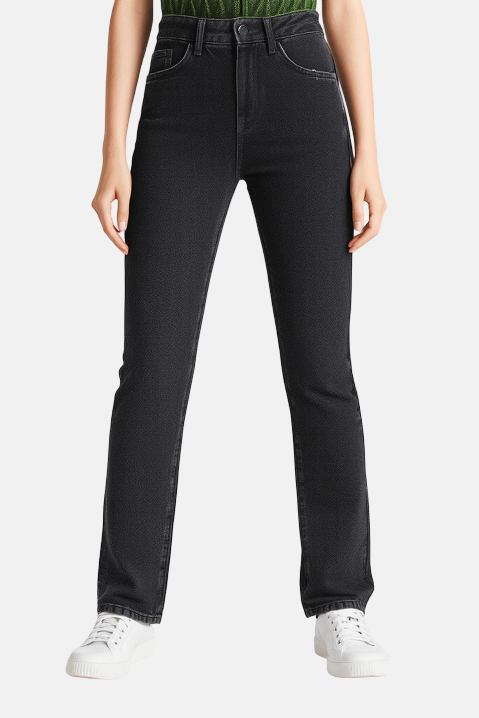 Women Regular Fit Washed Stretchable Jeans, Grey