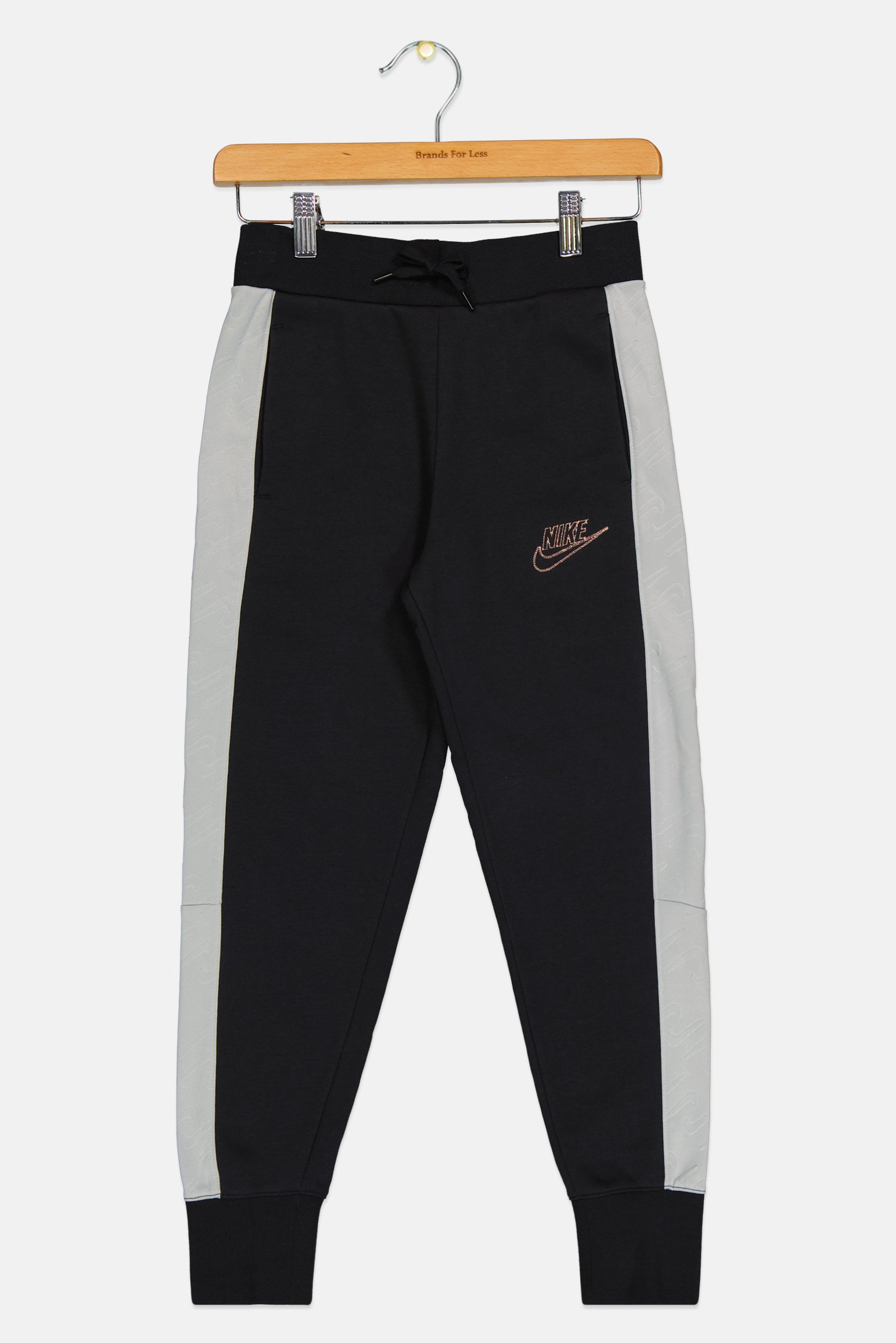 Kids Girl Sportswear Fit Training Sweatpants, Black