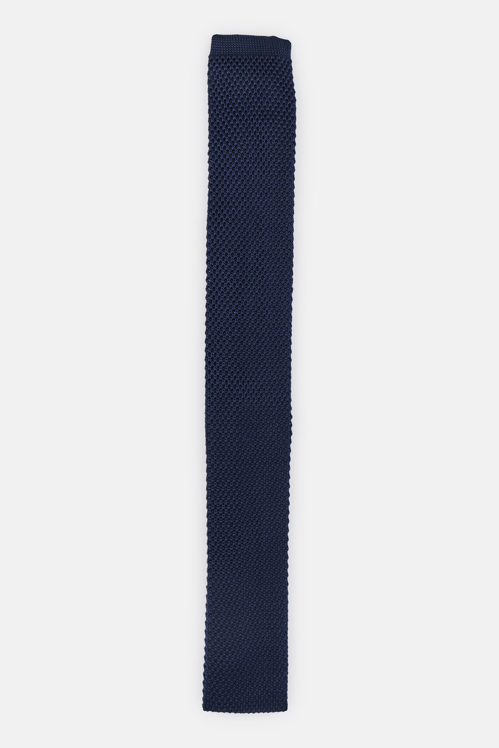 Men Holiday Ribbed Neck Tie, Navy