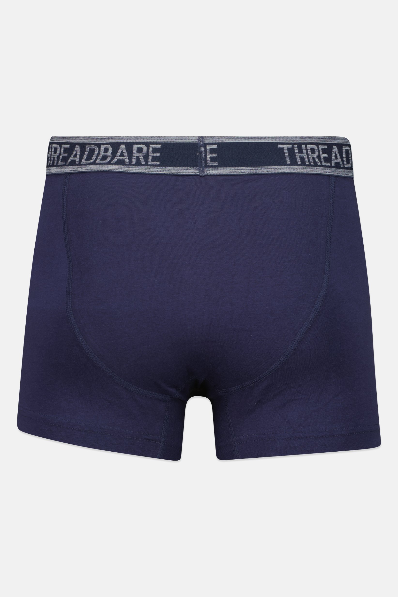 Buy Threadbare Men 3 Pieces Brand Logo Boxers, Multicolor Online ...