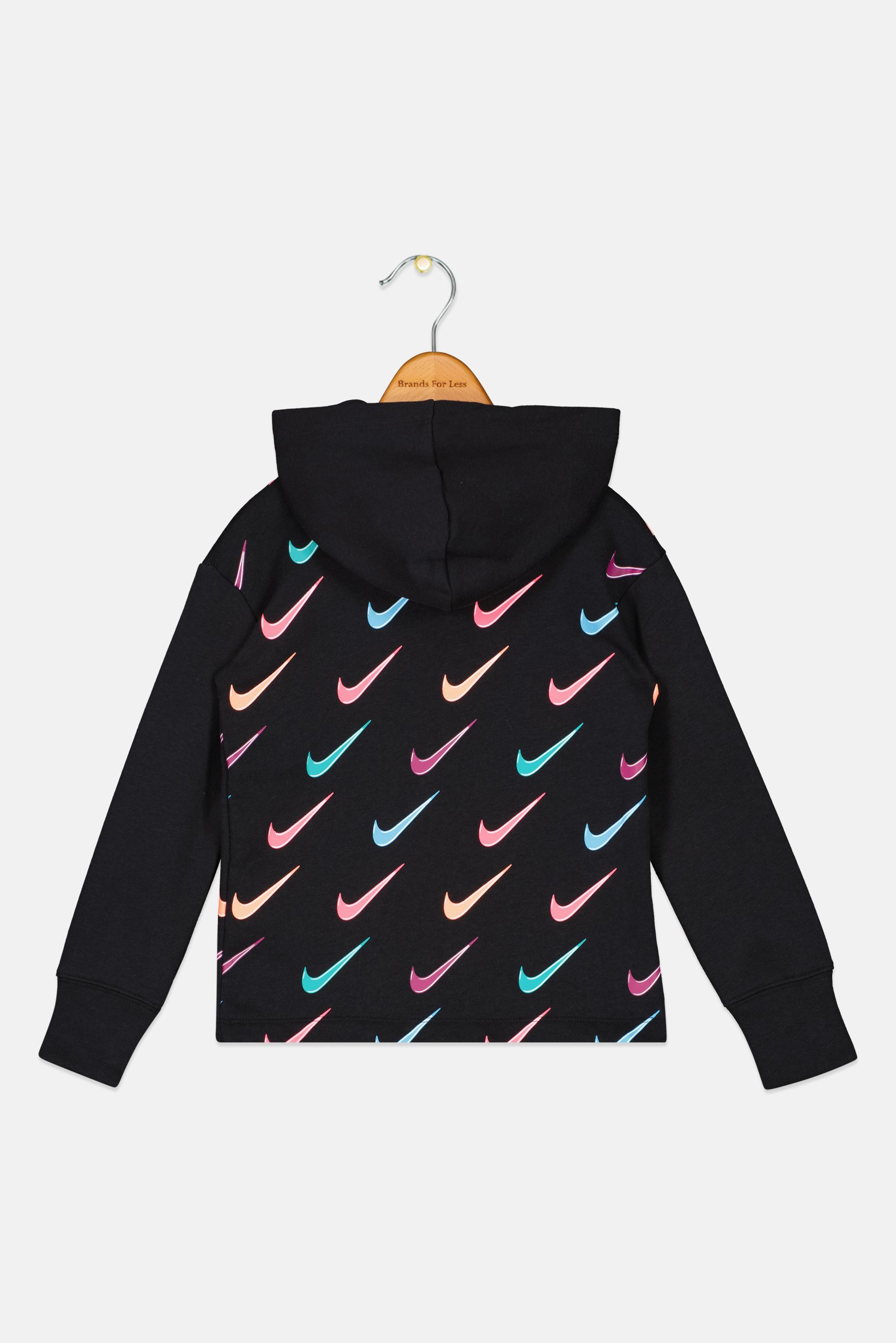 Toddlers Girl Graphic Print Outdoor Hoodies, Multicolor