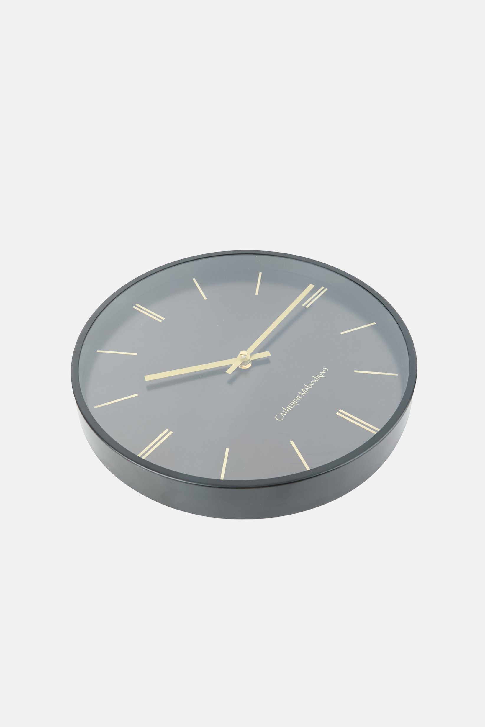 Buy Catherine Malandrino Aluminum Wall Clock, Black Online | Brands For ...