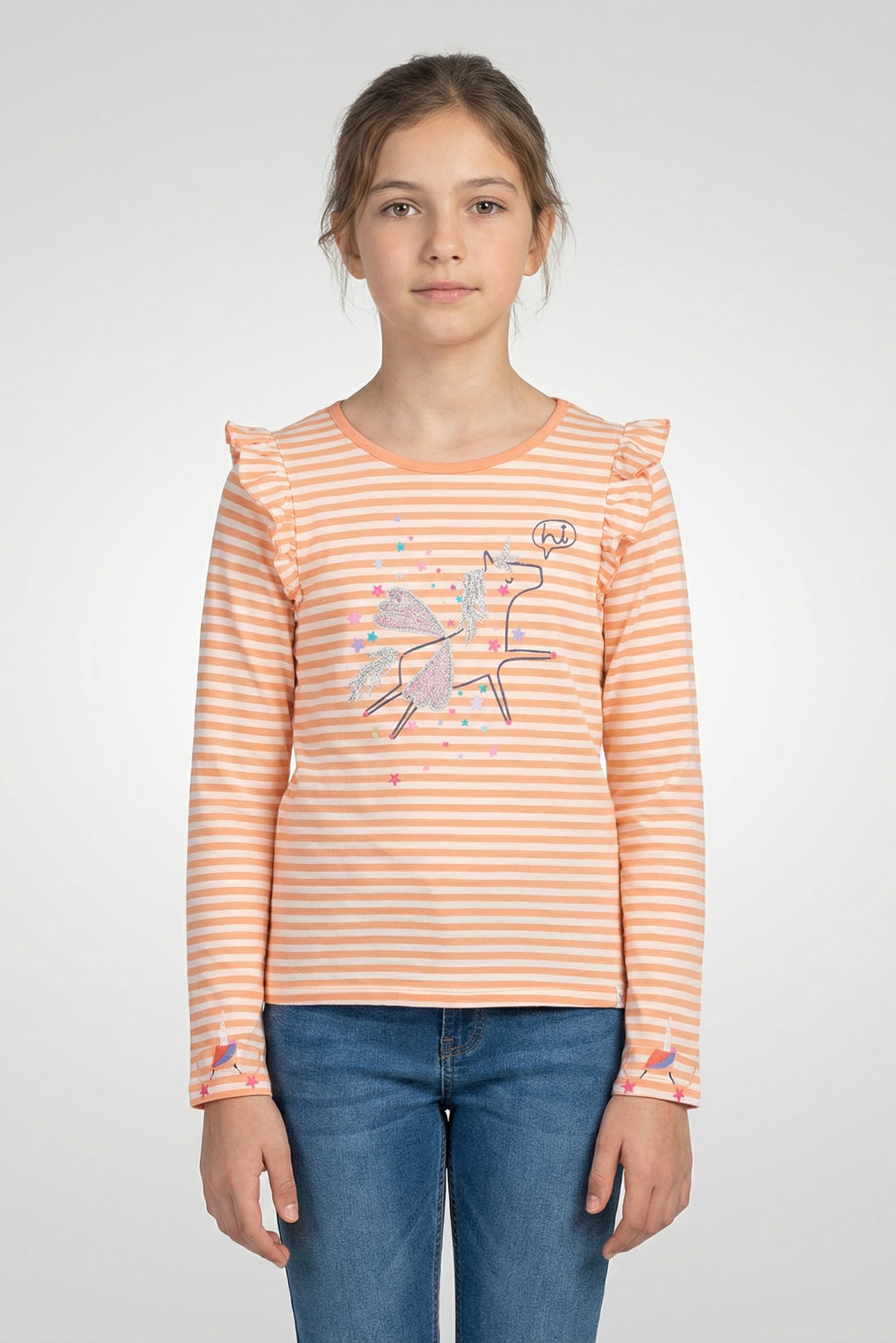 Buy Hamleys Kids Girl Crew Neck Graphic Print Long Sleeve T-Shirt ...
