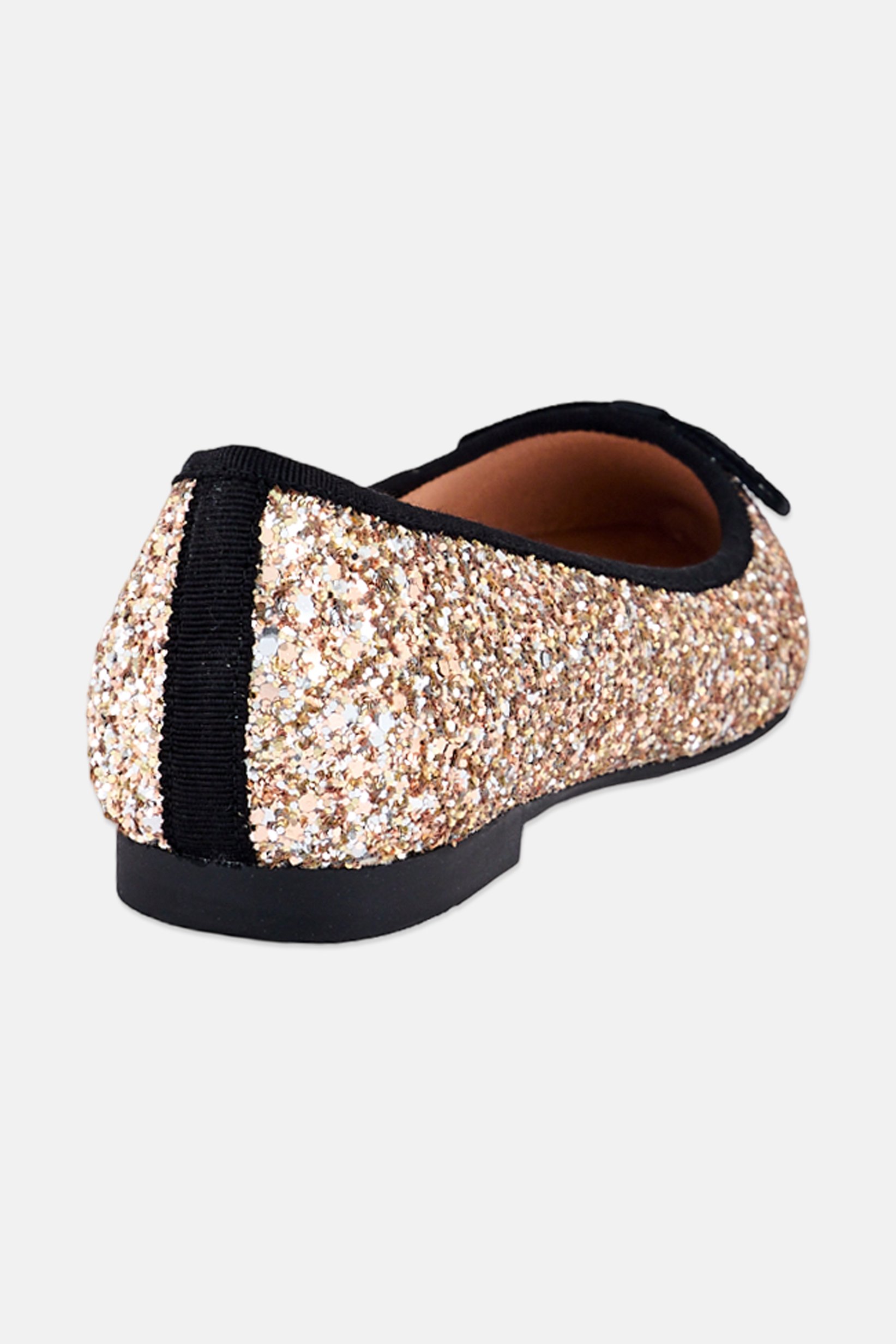 Women Ceutical Slip On Flat Shoes, Gold