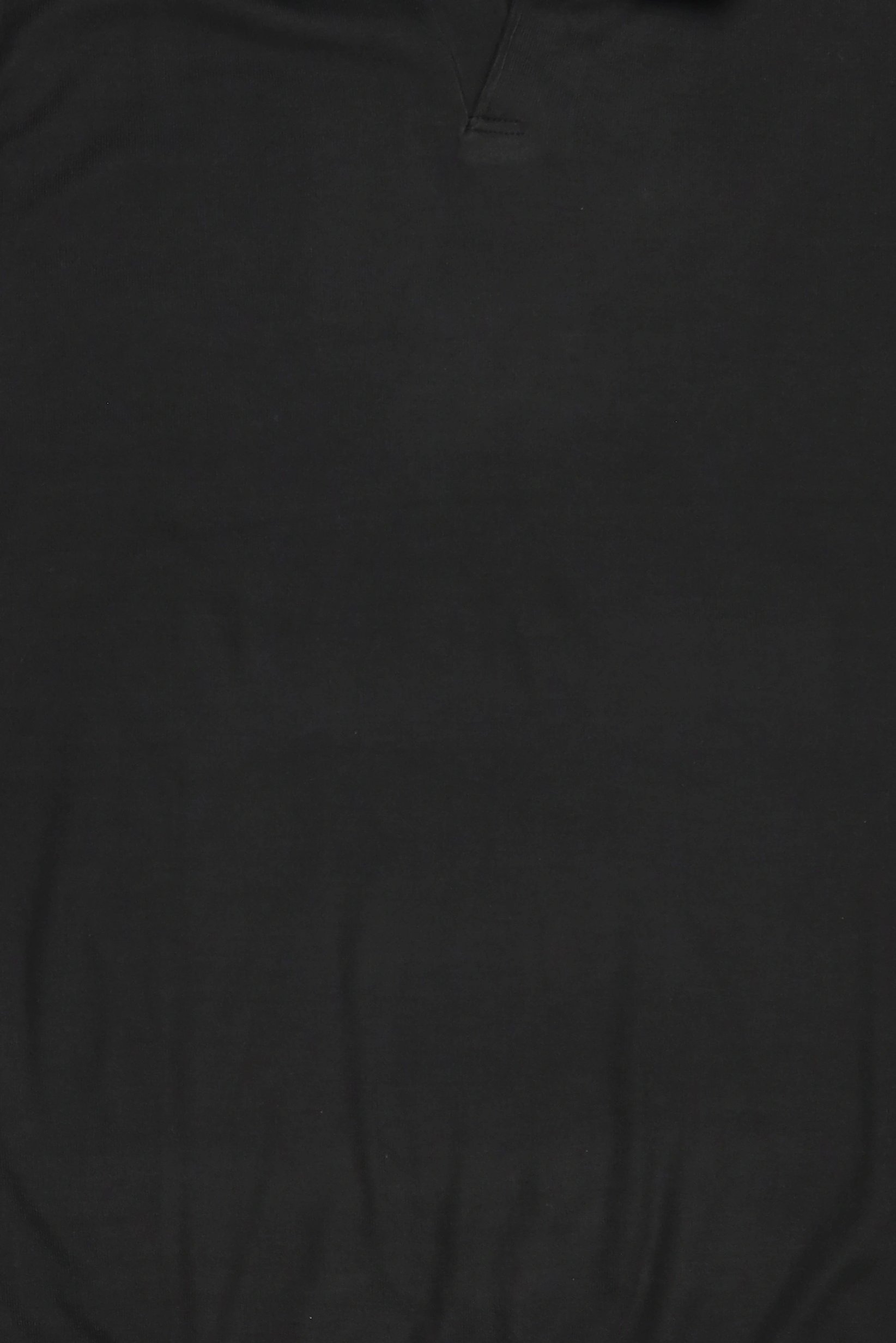 Men Spread Collar Textured Sweater, Black