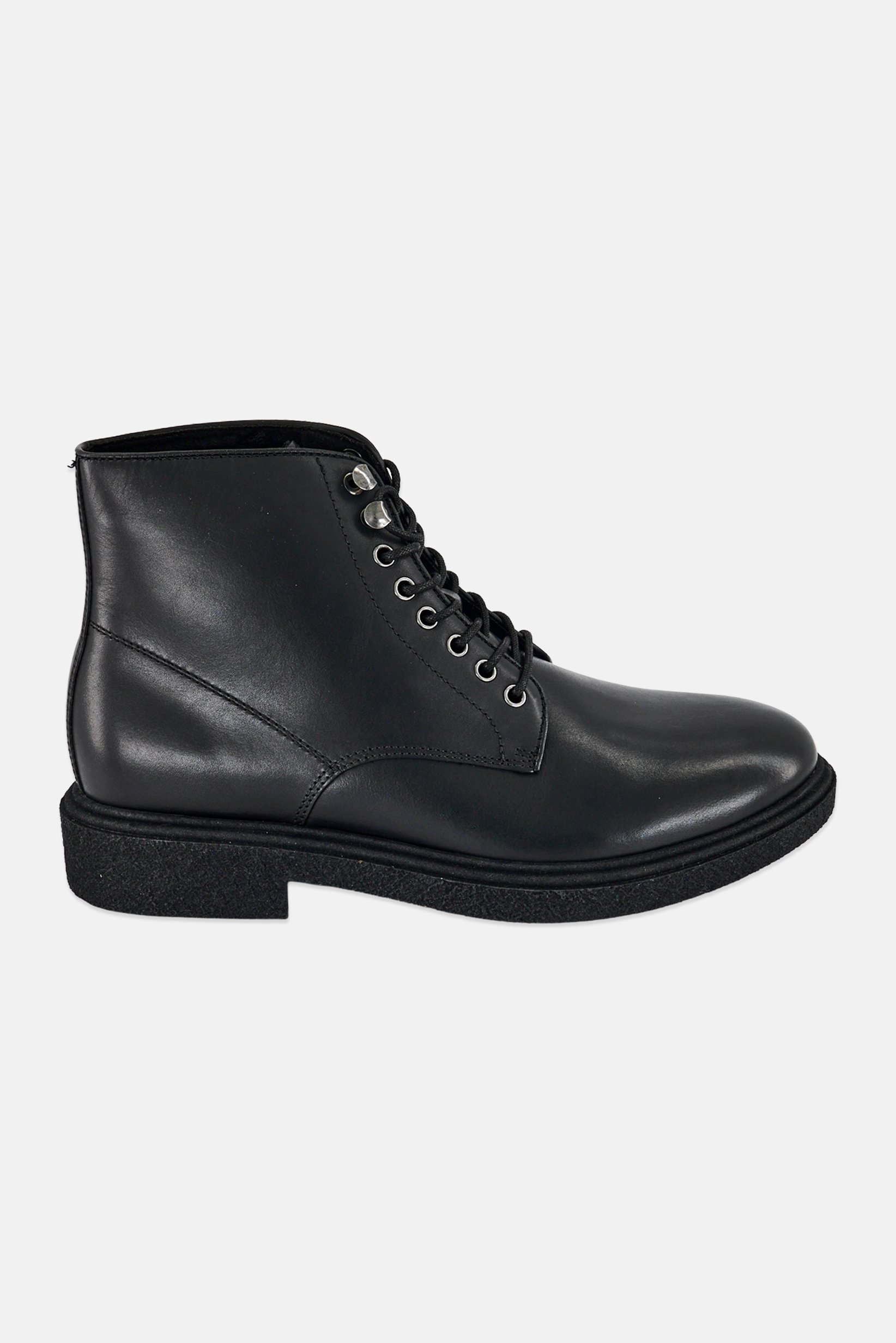 Men Waltonn Lace Up Ankle Boots, Black