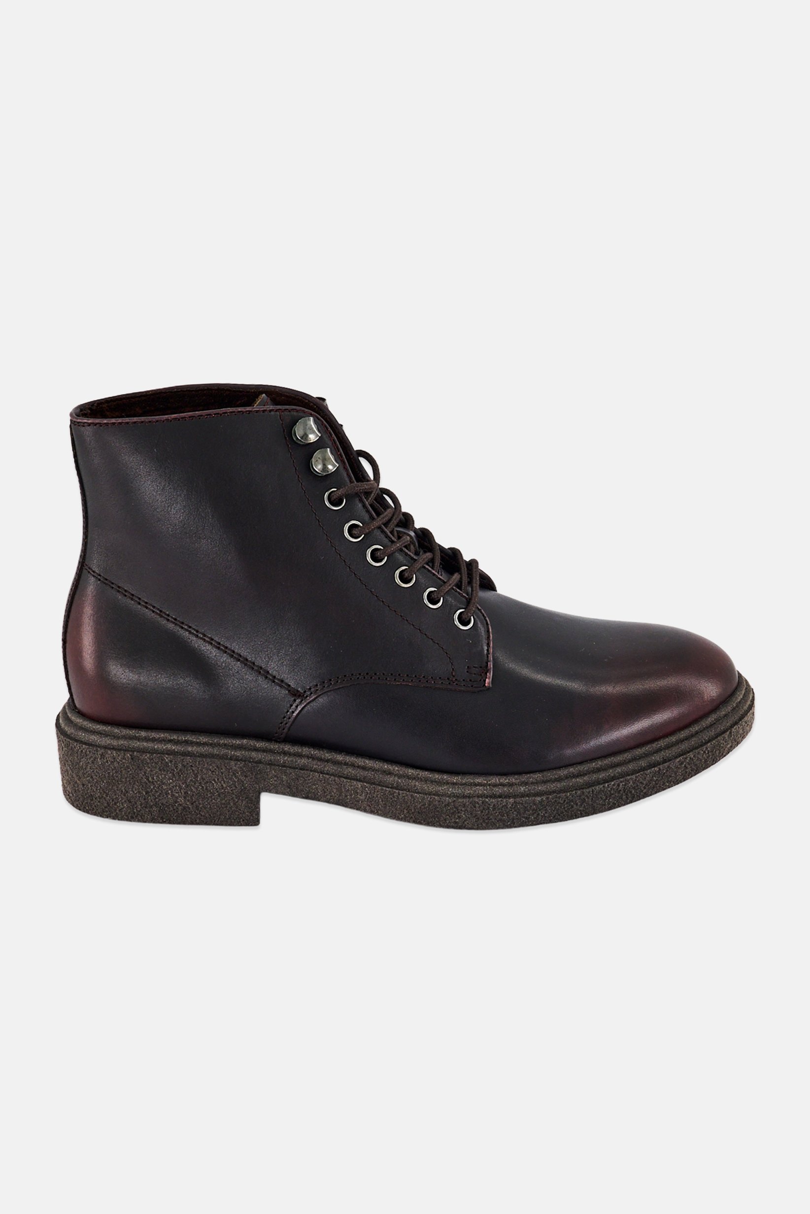 Men Waltonn Lace Up Ankle Boots, Dark Brown
