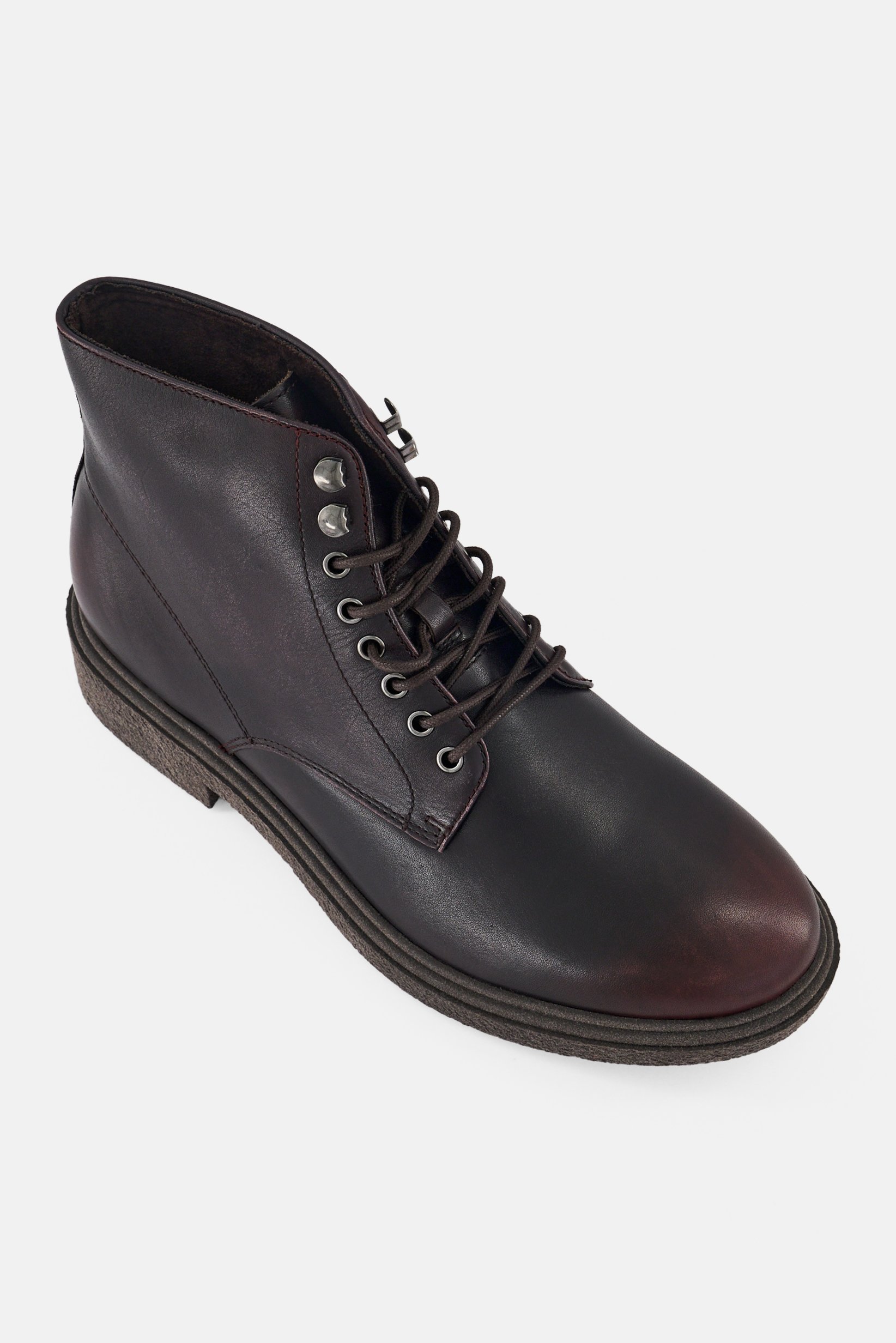 Men Waltonn Lace Up Ankle Boots, Dark Brown