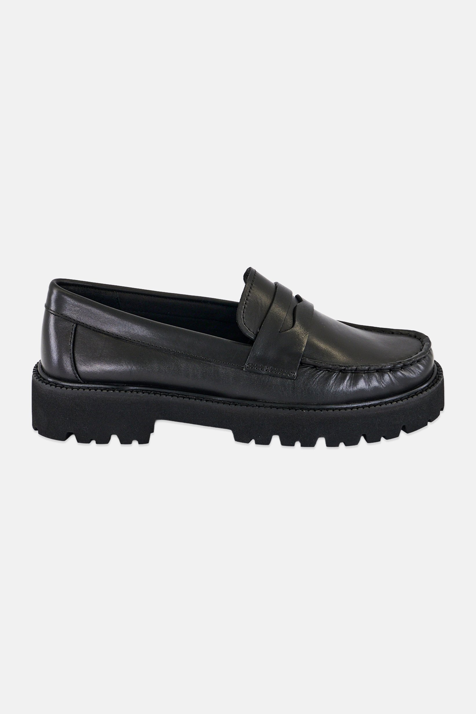 Women Marguenat-In Slip On Loafer Shoes, Black