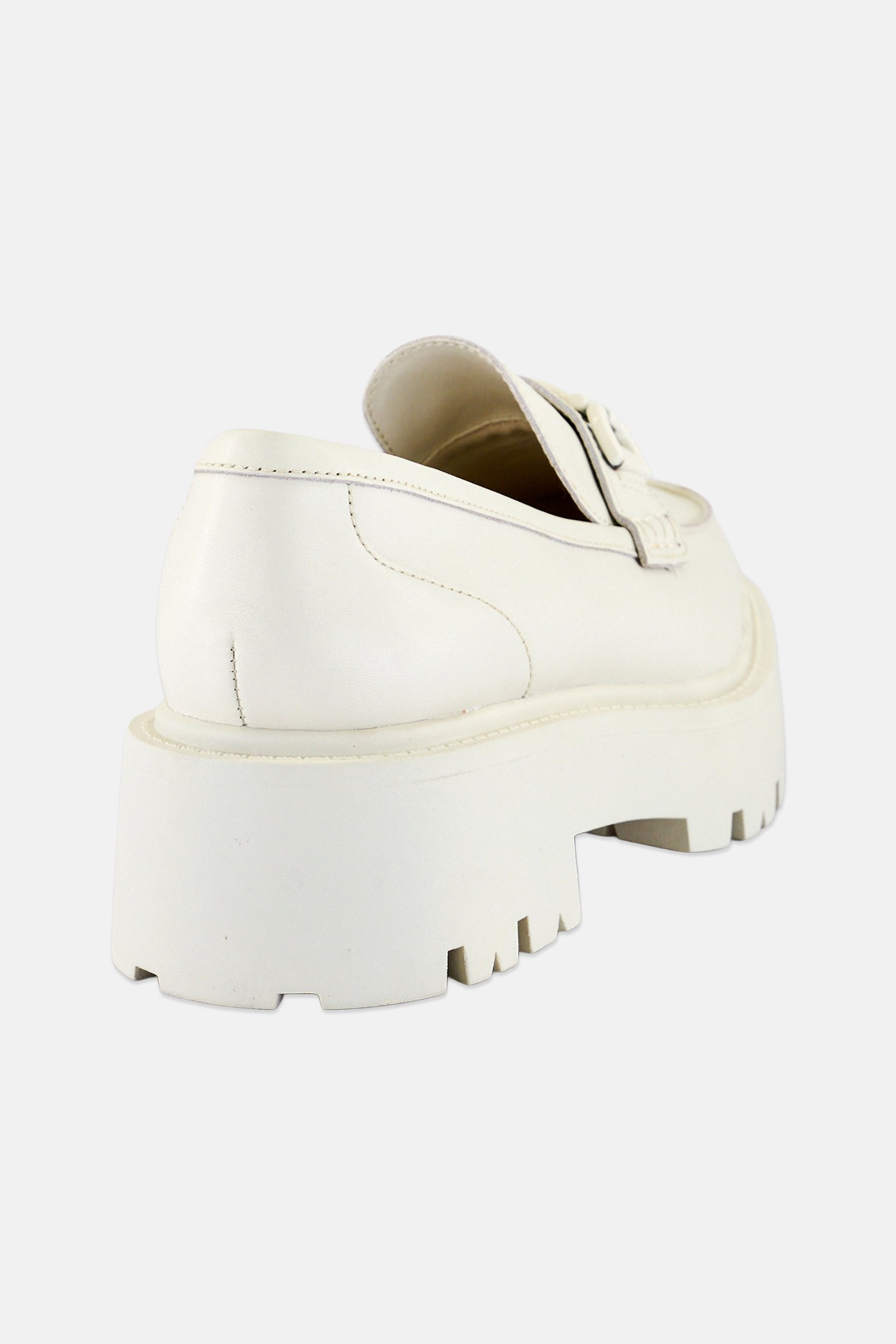 Women Oneameth Slip On Loafer Shoes, White
