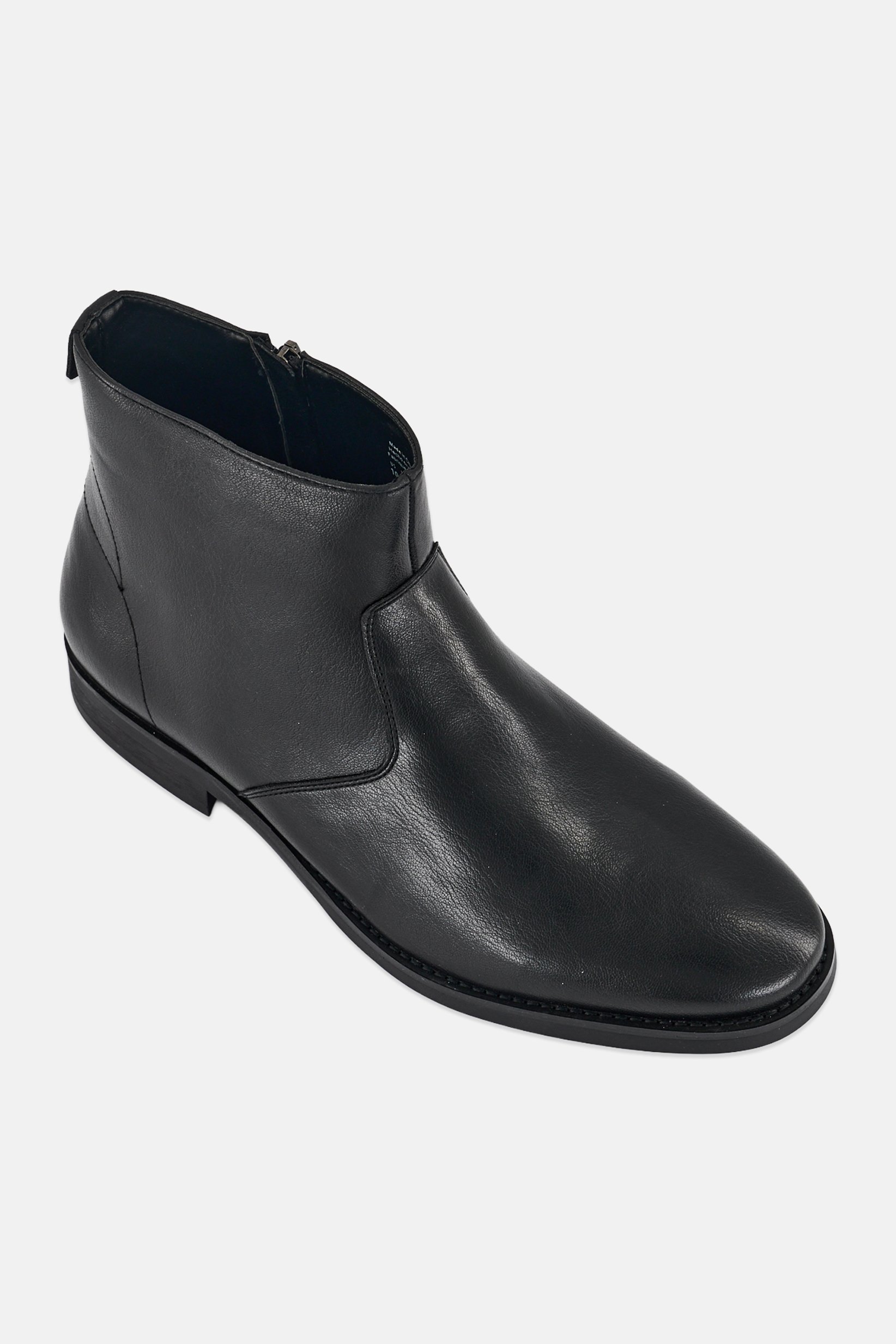 Women Burnette Zippers Closure Ankle Boots, Black
