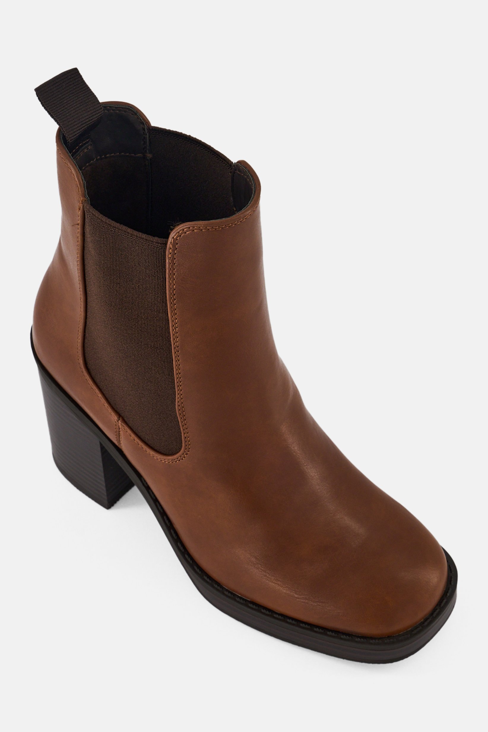 Women Elarah Slip On Ankle Boots, Brown