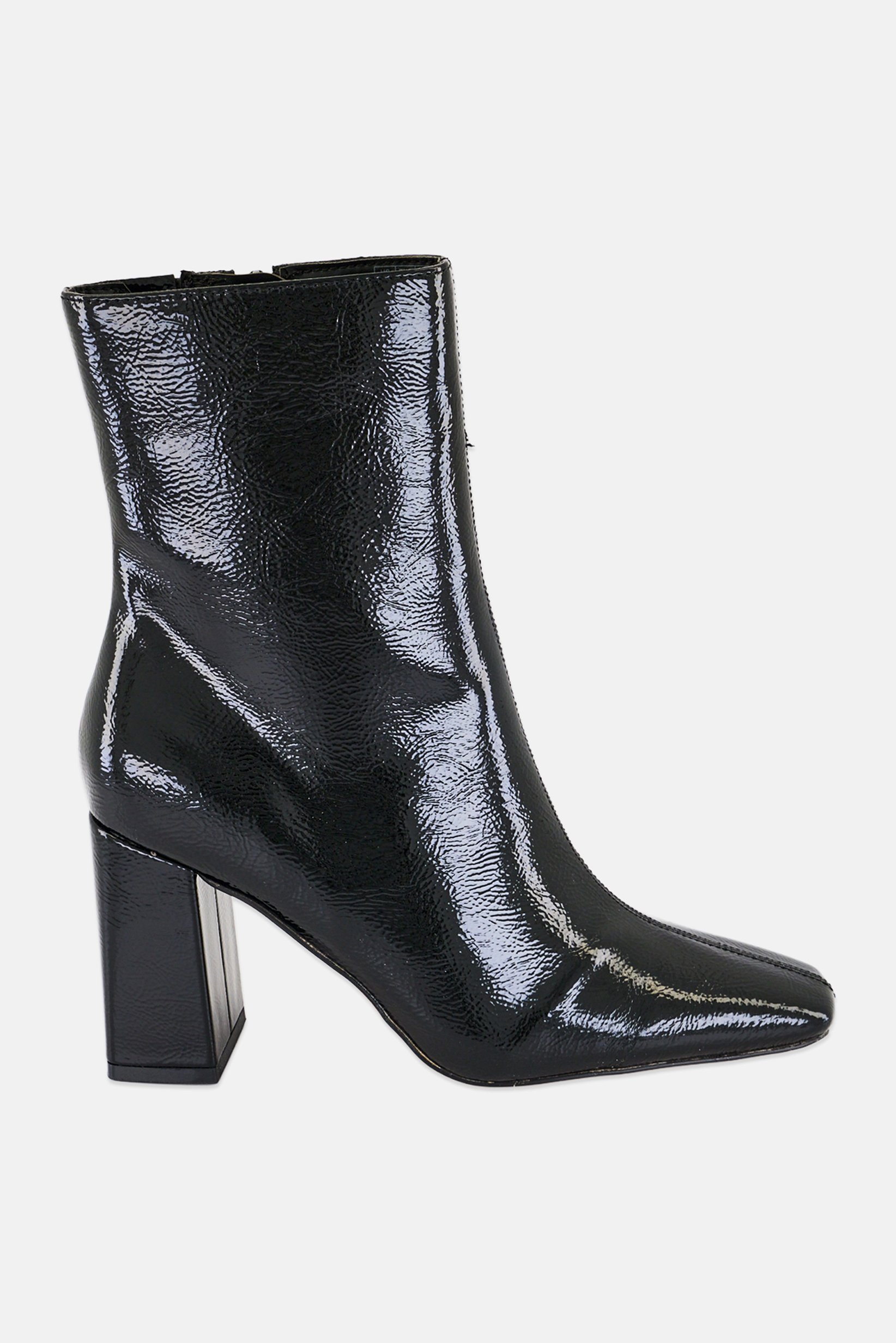 Women Vellamo Zipper Closure Ankle Boots, Black