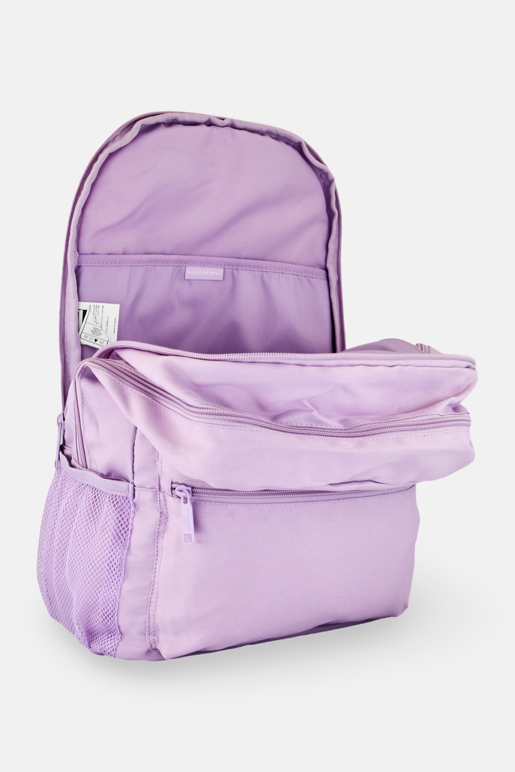 Kids Girl Brand Logo Backpack, Lavender