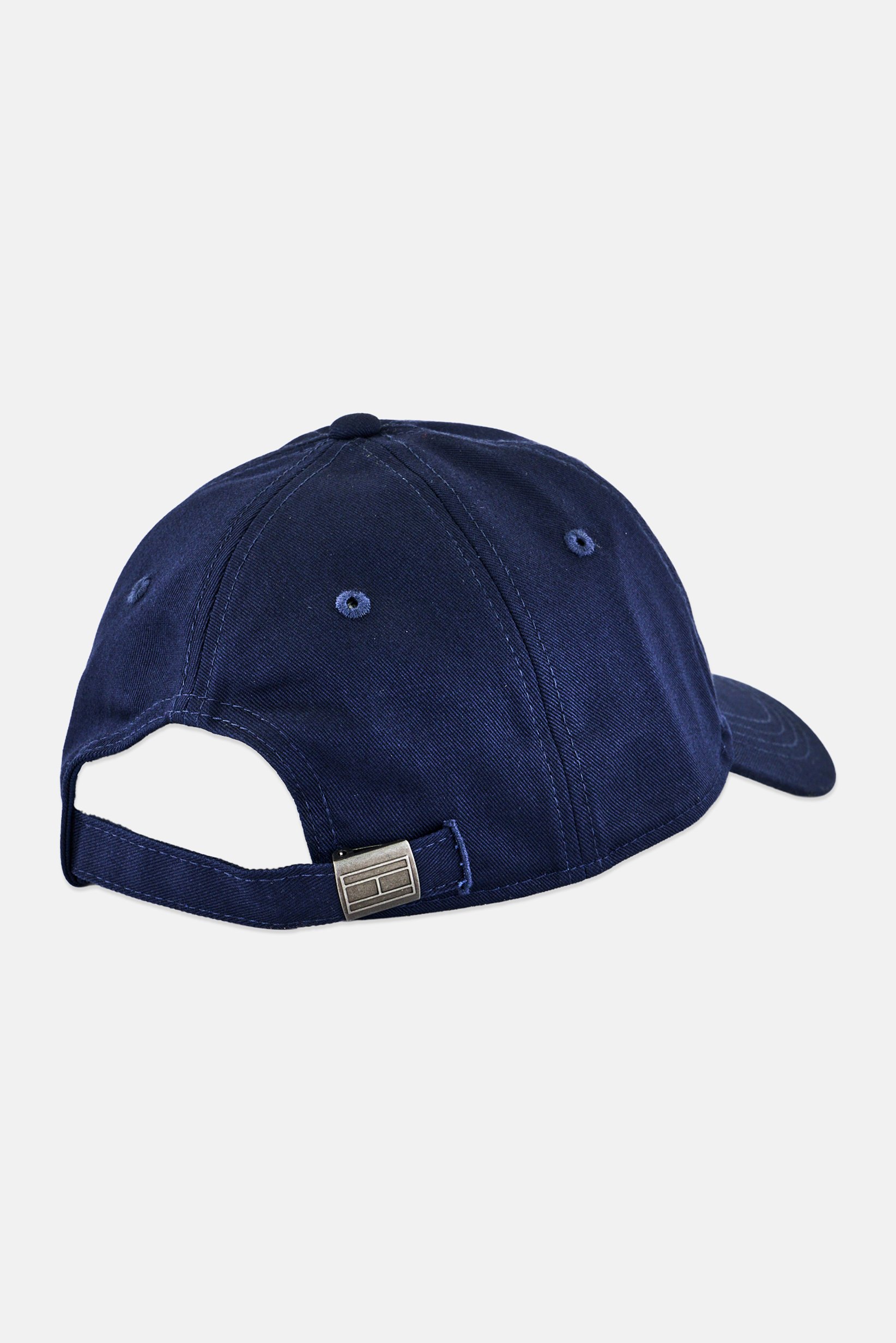 Men Embroidered Logo Adjustable Cap, Dark Navy