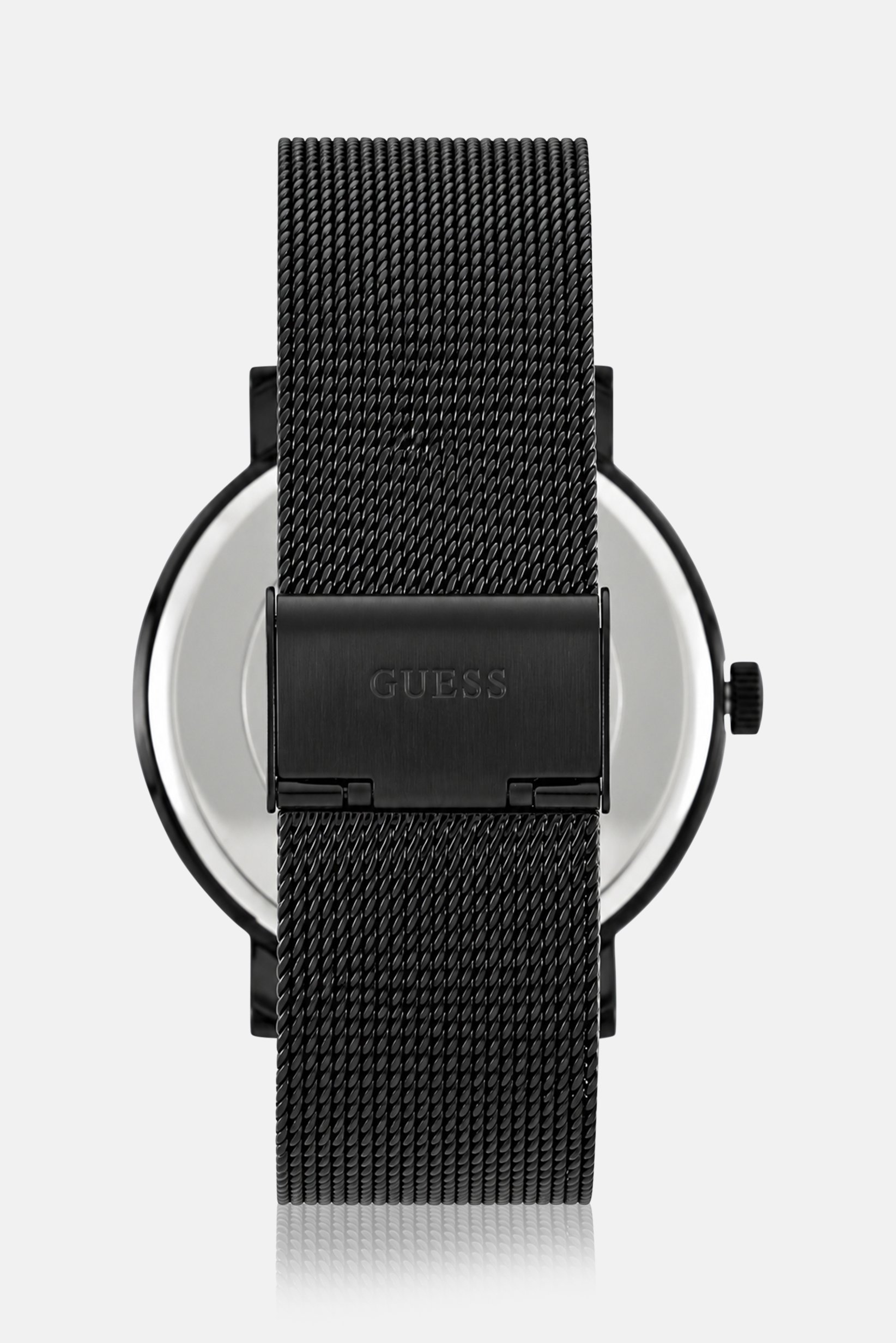 Men GW0502G2 Analog Stainless Steel Watch 44 mm, Black