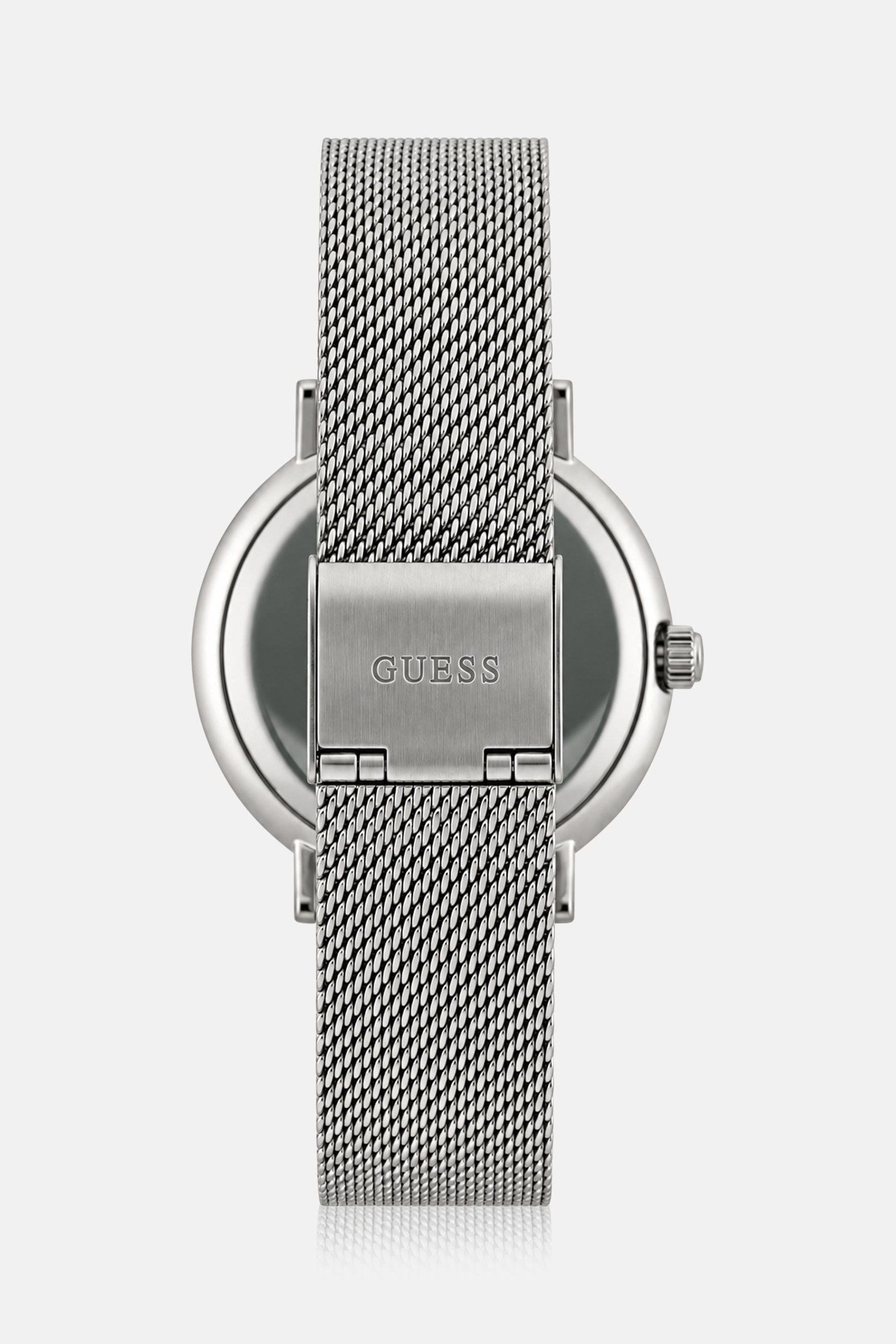 Women GW0477L1 Analog Stainless Steel Watch 40 mm, Silver
