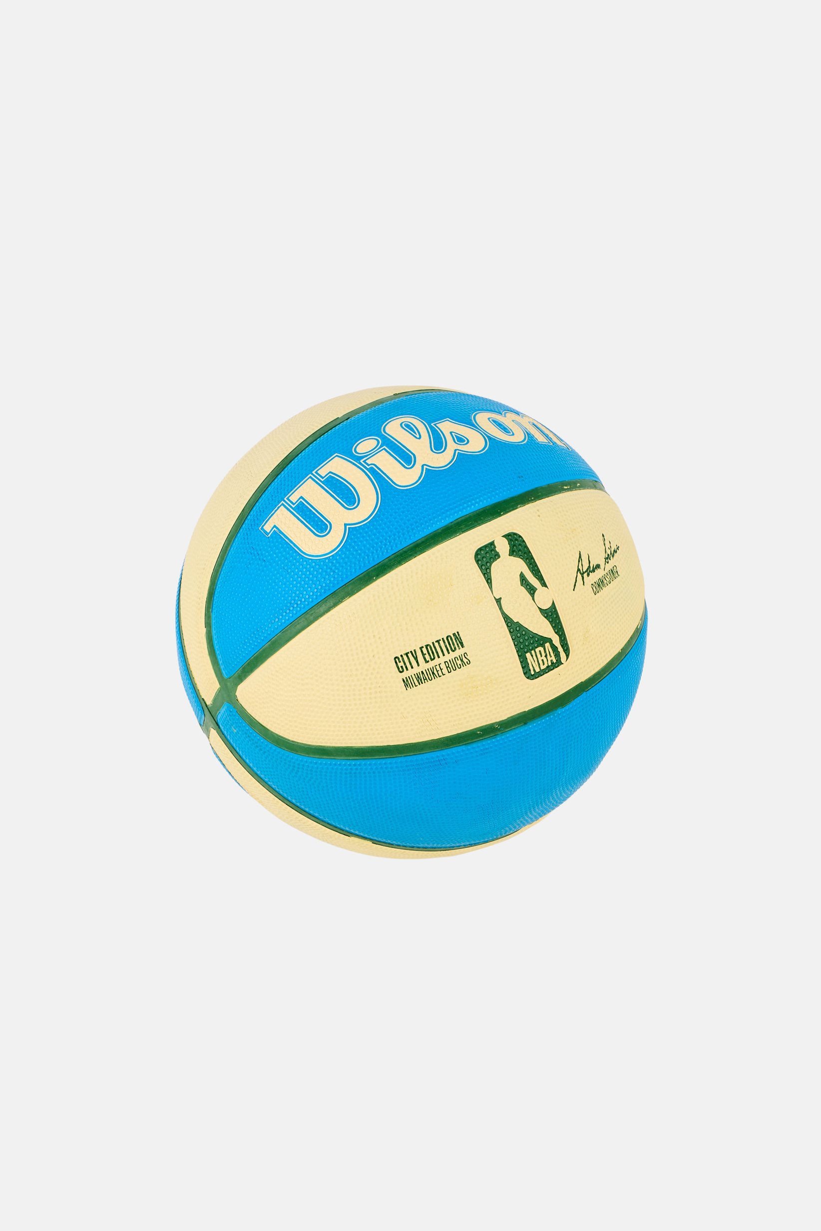 NBA Team City Edition Milwaukee Basketball Ball, Multicolor