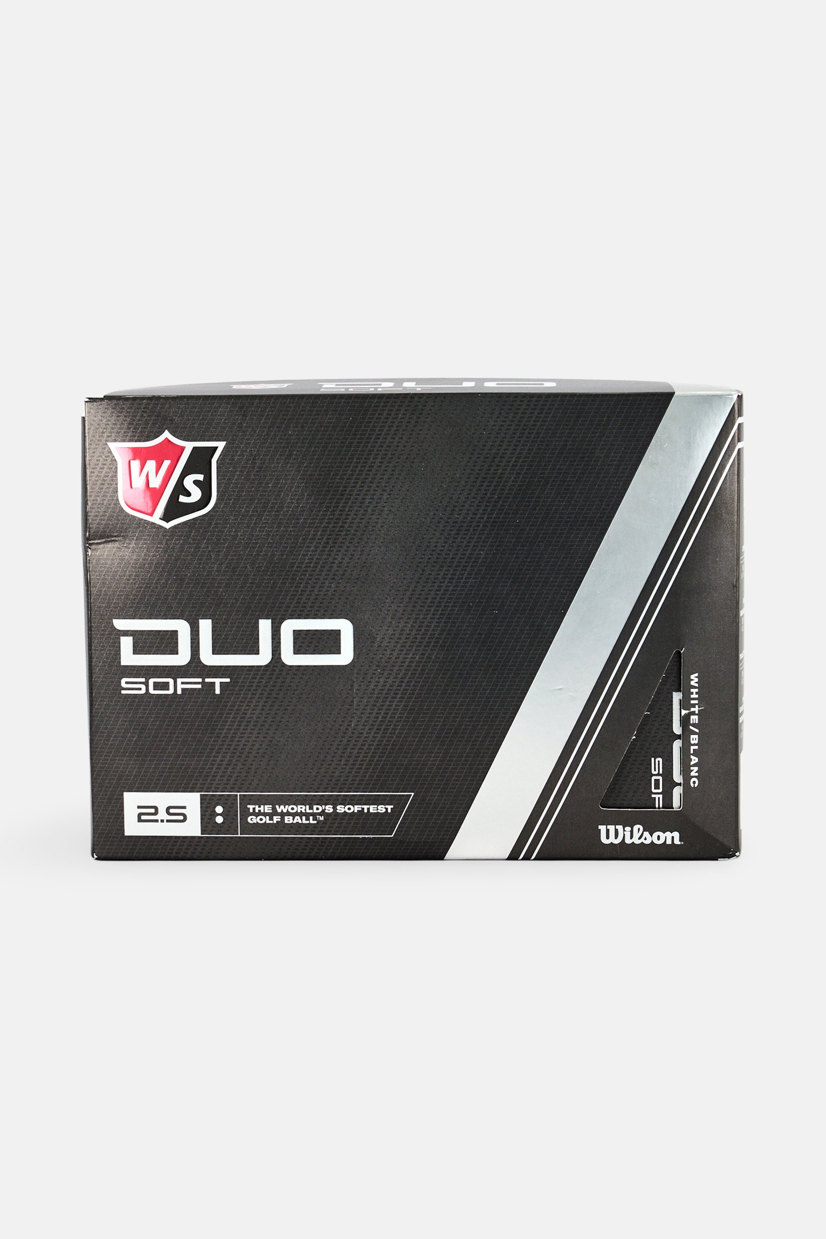 12 Pieces Staff Duo Soft Golf Balls, White