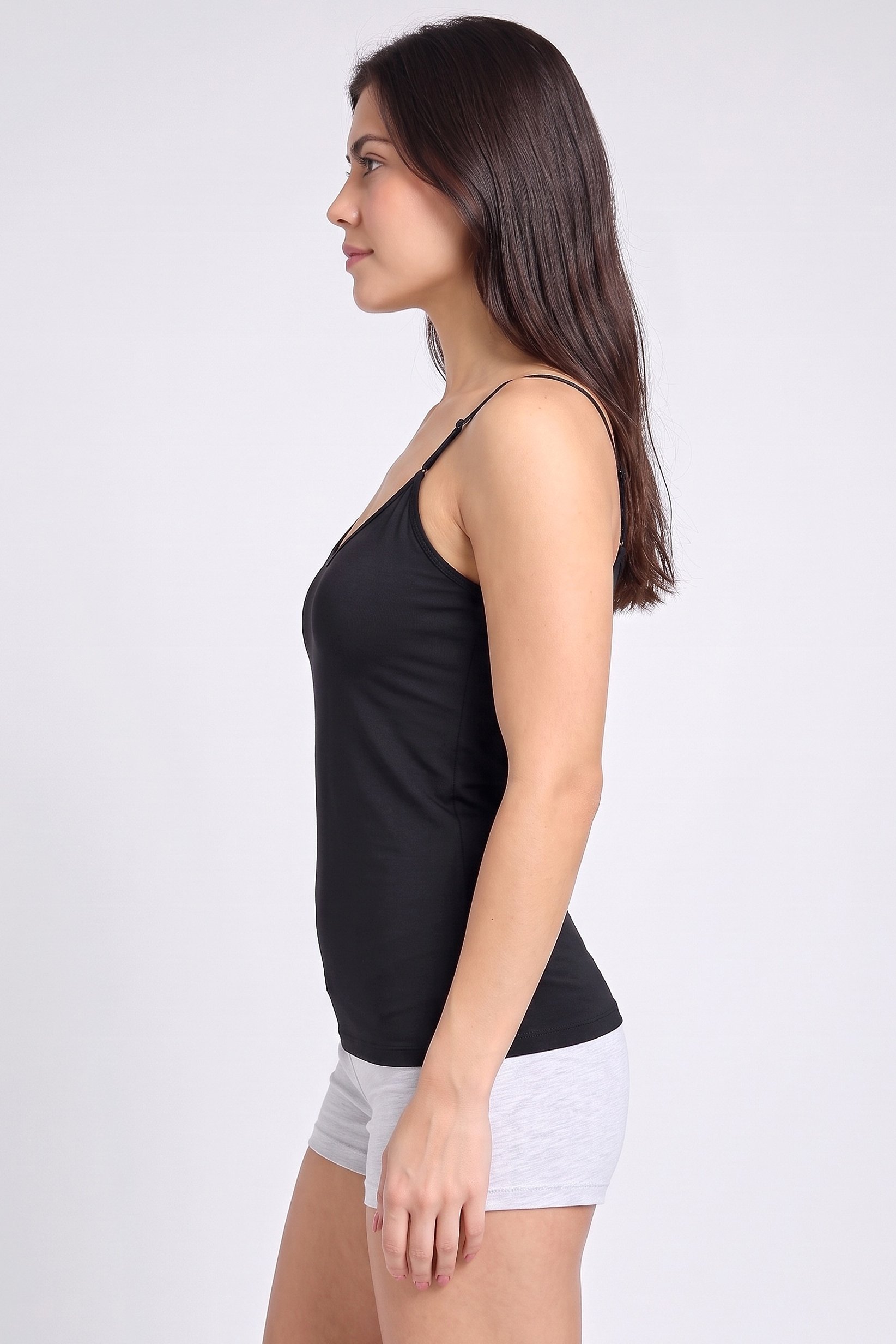 Women 2 Piece Solid Sleeveless Sleepwear Tank Top, Multicolor