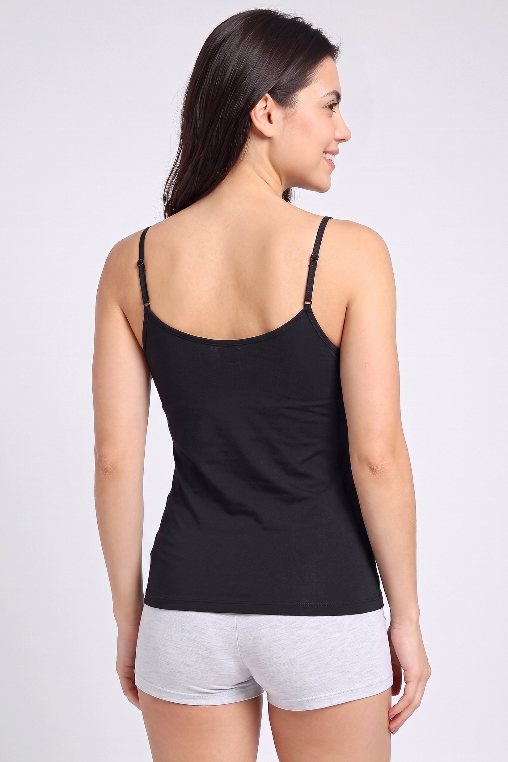 Women 2 Piece Solid Sleeveless Sleepwear Tank Top, Multicolor