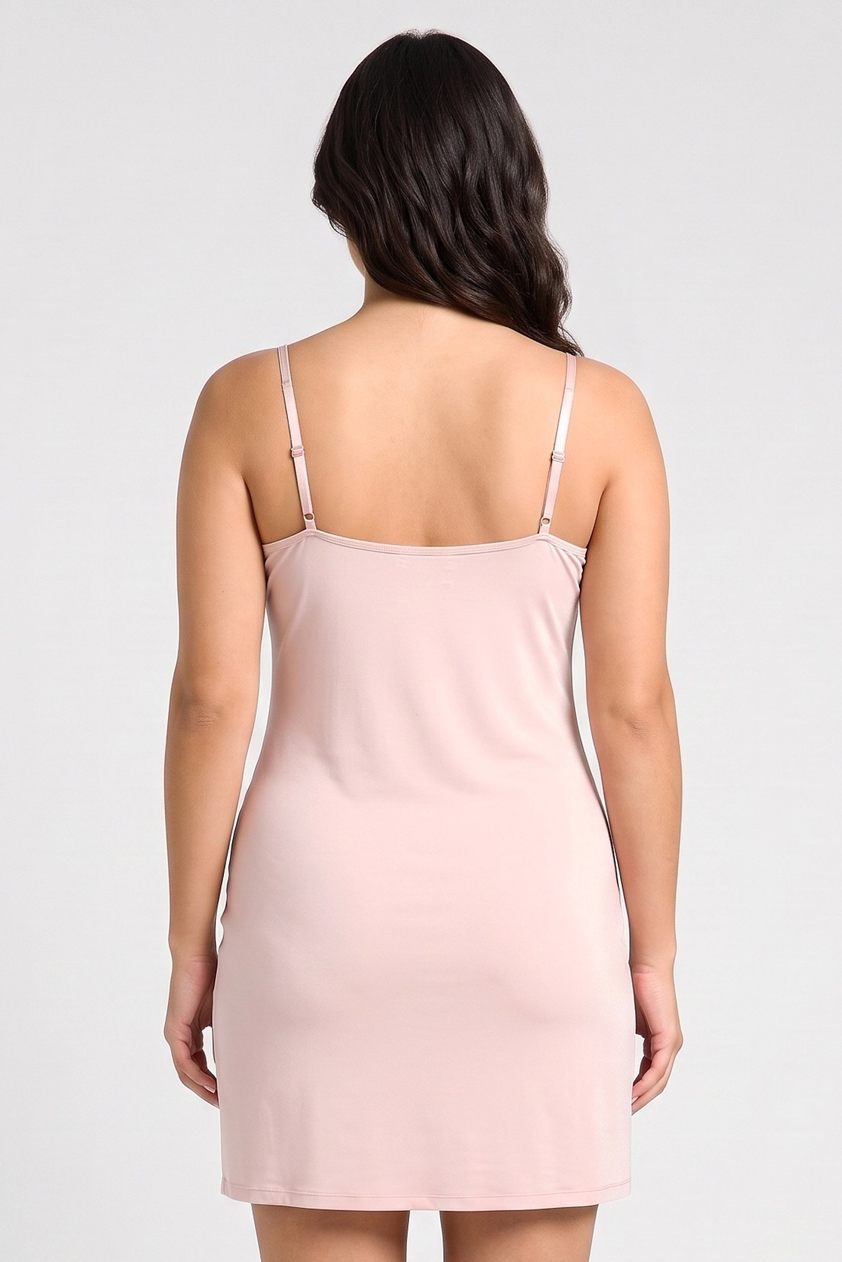 Women 2 Pcs Solid Sleepwear Dress, Multicolor