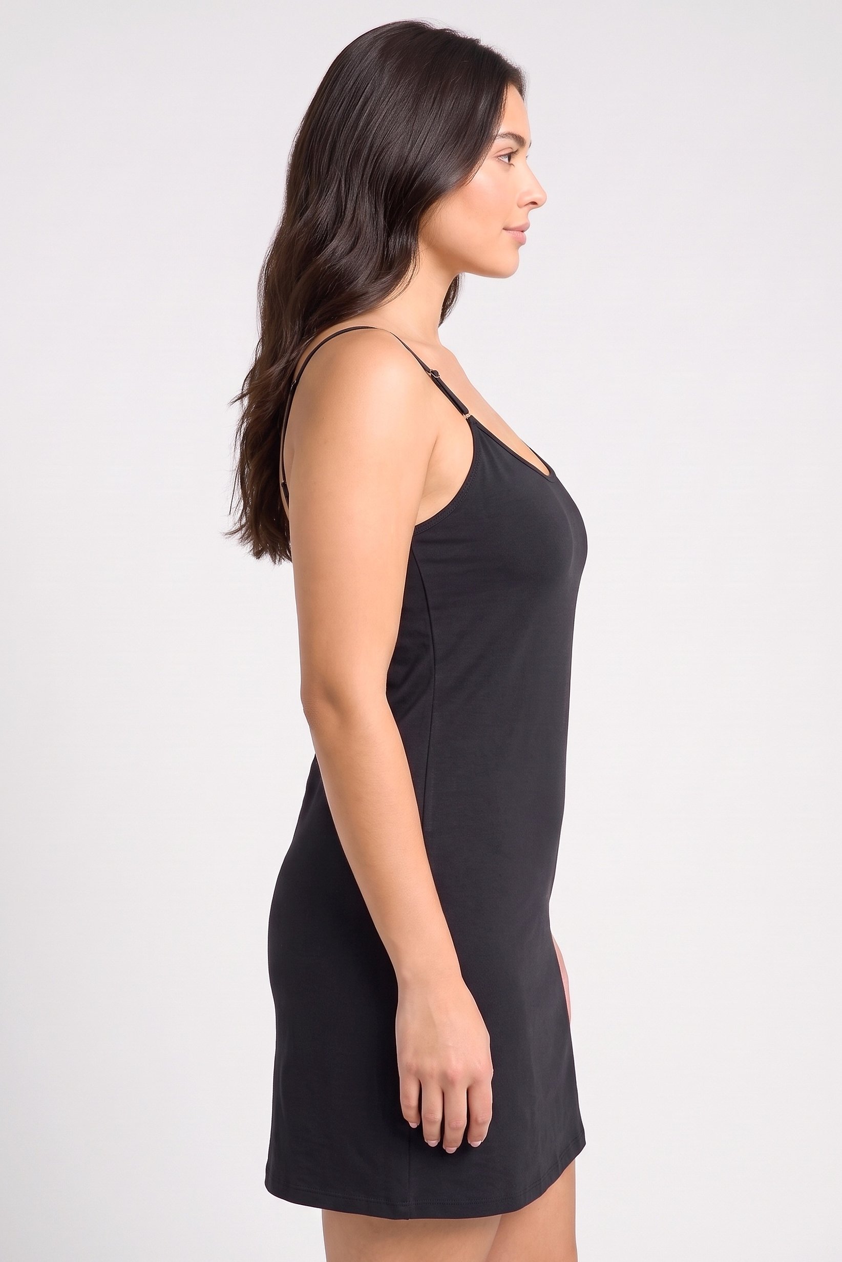 Women 2 Pcs Solid Sleepwear Dress, Multicolor