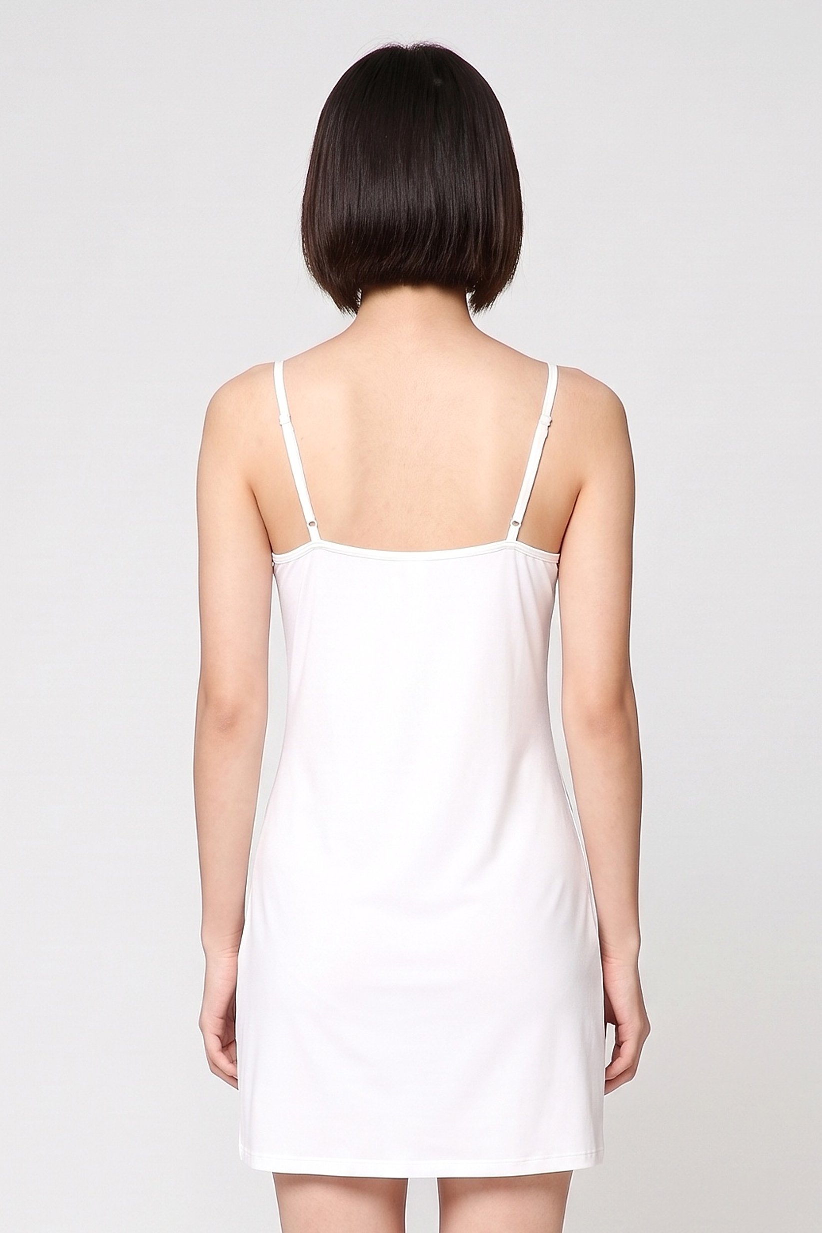 Women 2 Pcs Solid Sleepwear Dress, Multicolor
