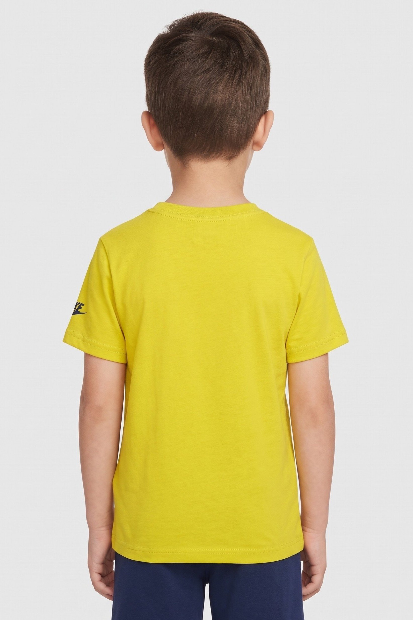 Kids Boy Short Sleeve Outdoor T-Shirt, Dark Yellow
