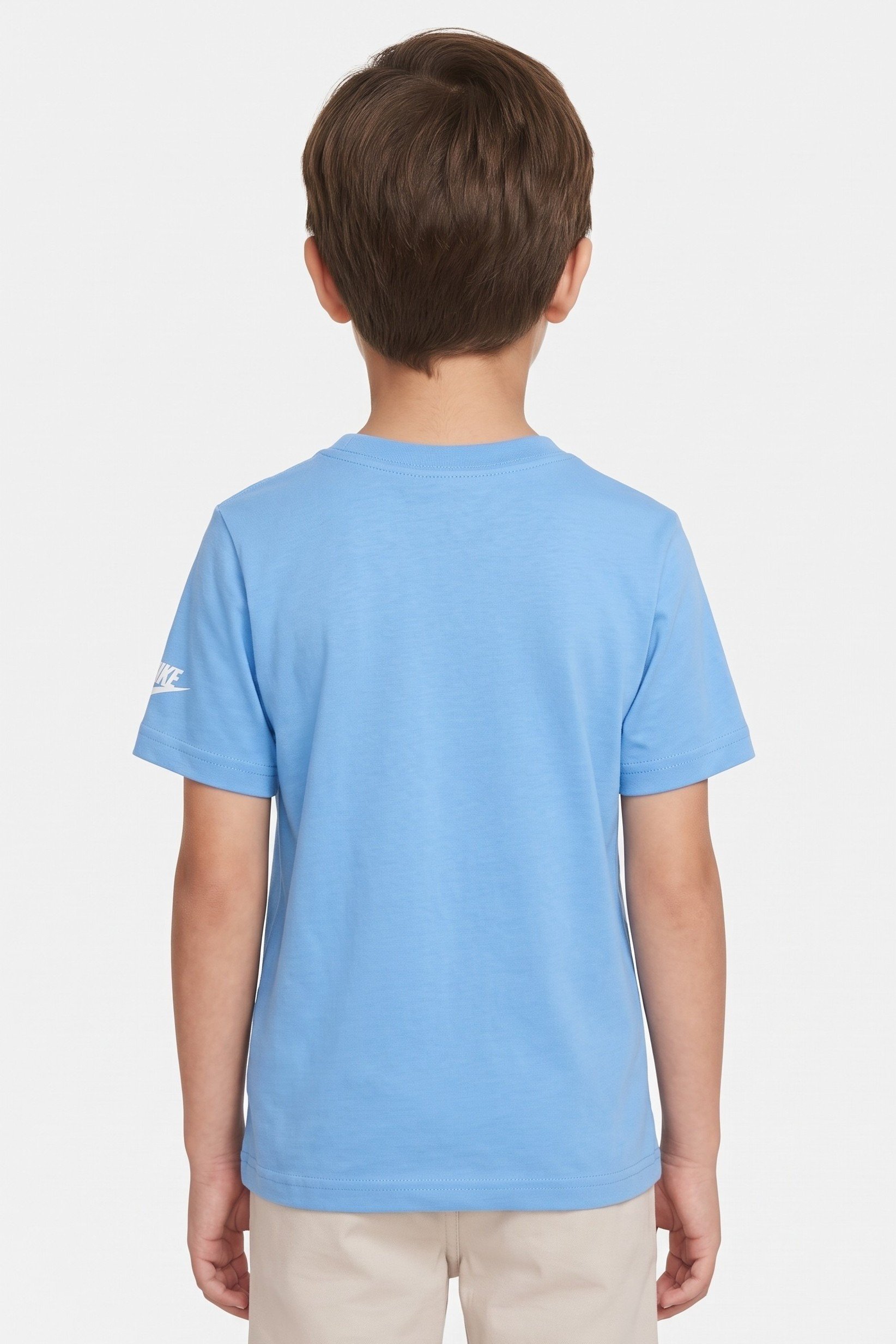Kids Boy Short Sleeve Outdoor T-Shirt, Blue