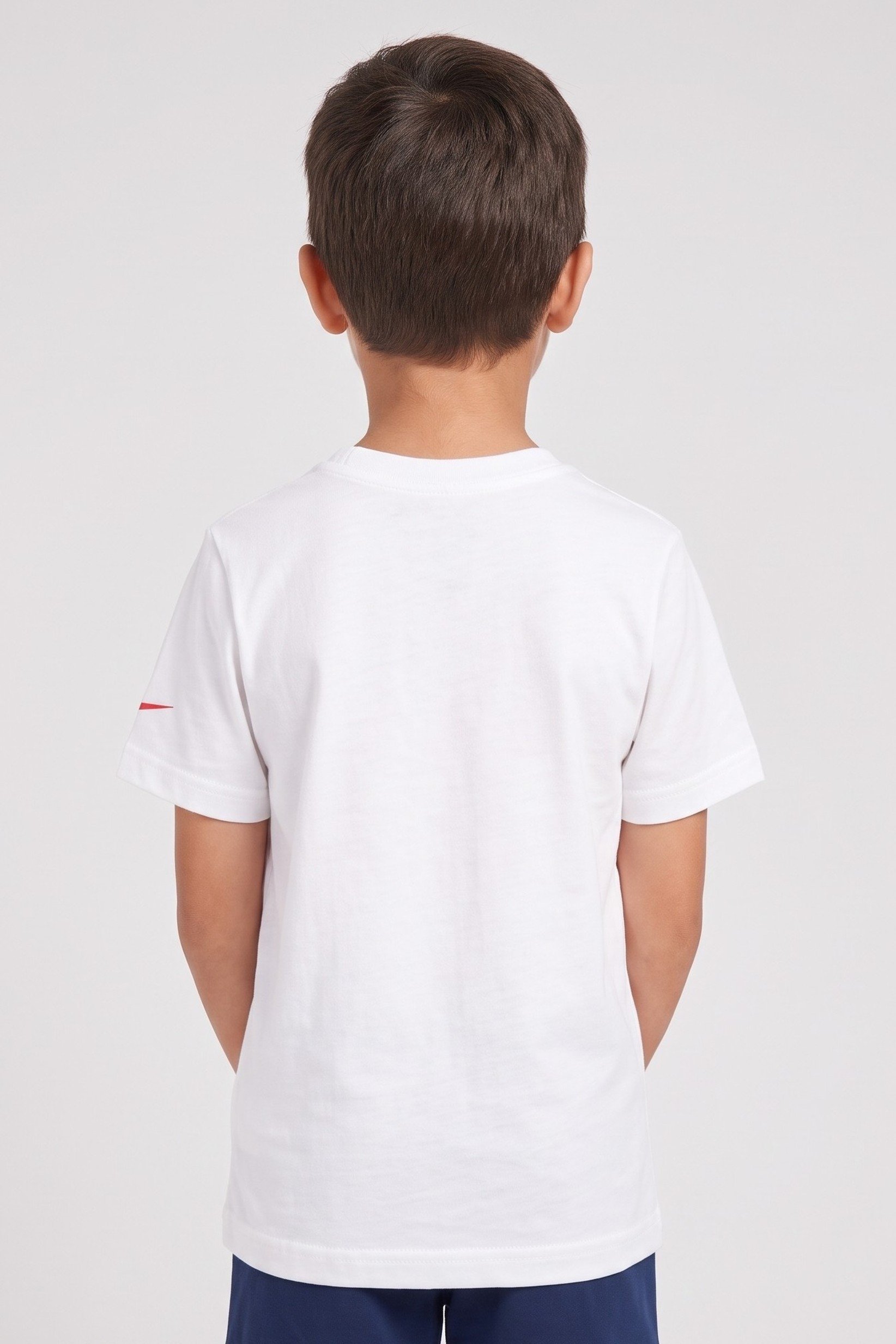 Kids Boy Short Sleeve Outdoor T-Shirt, White