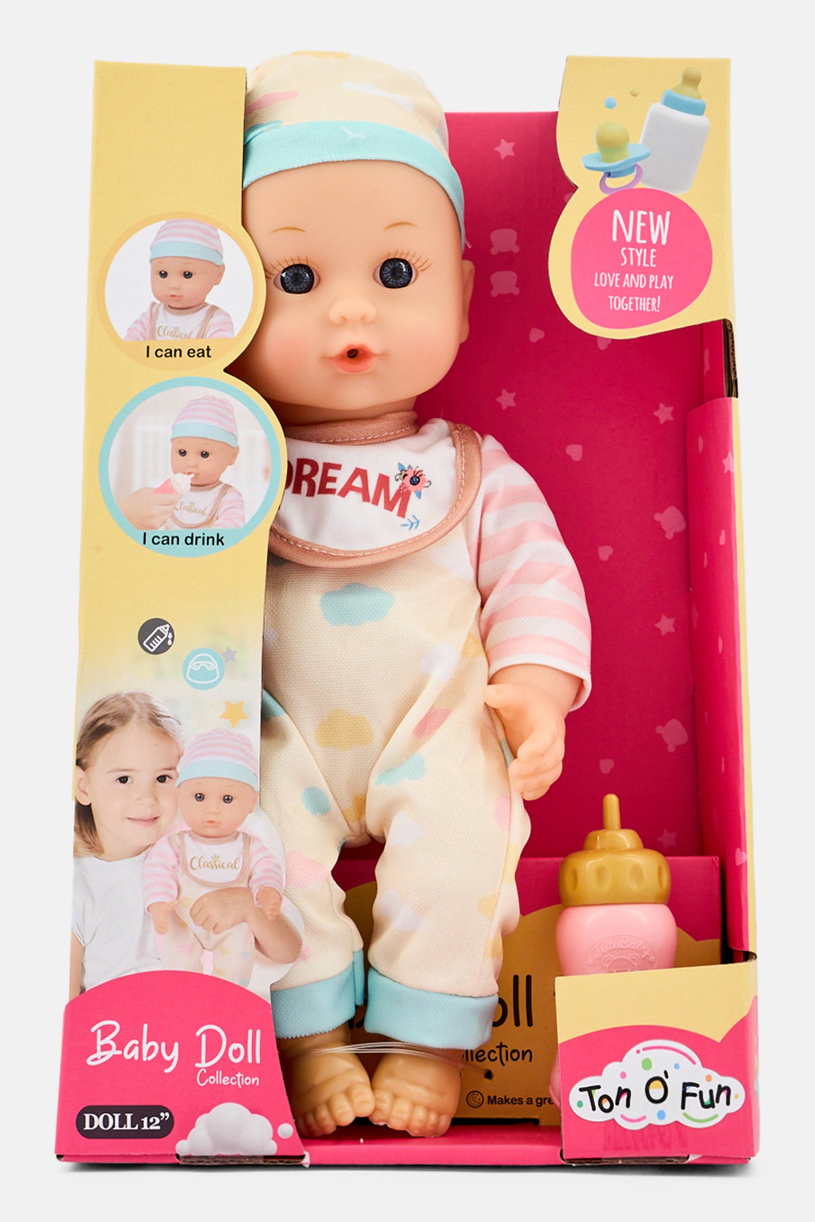 Baby Dolls With Accessories, Multicolor