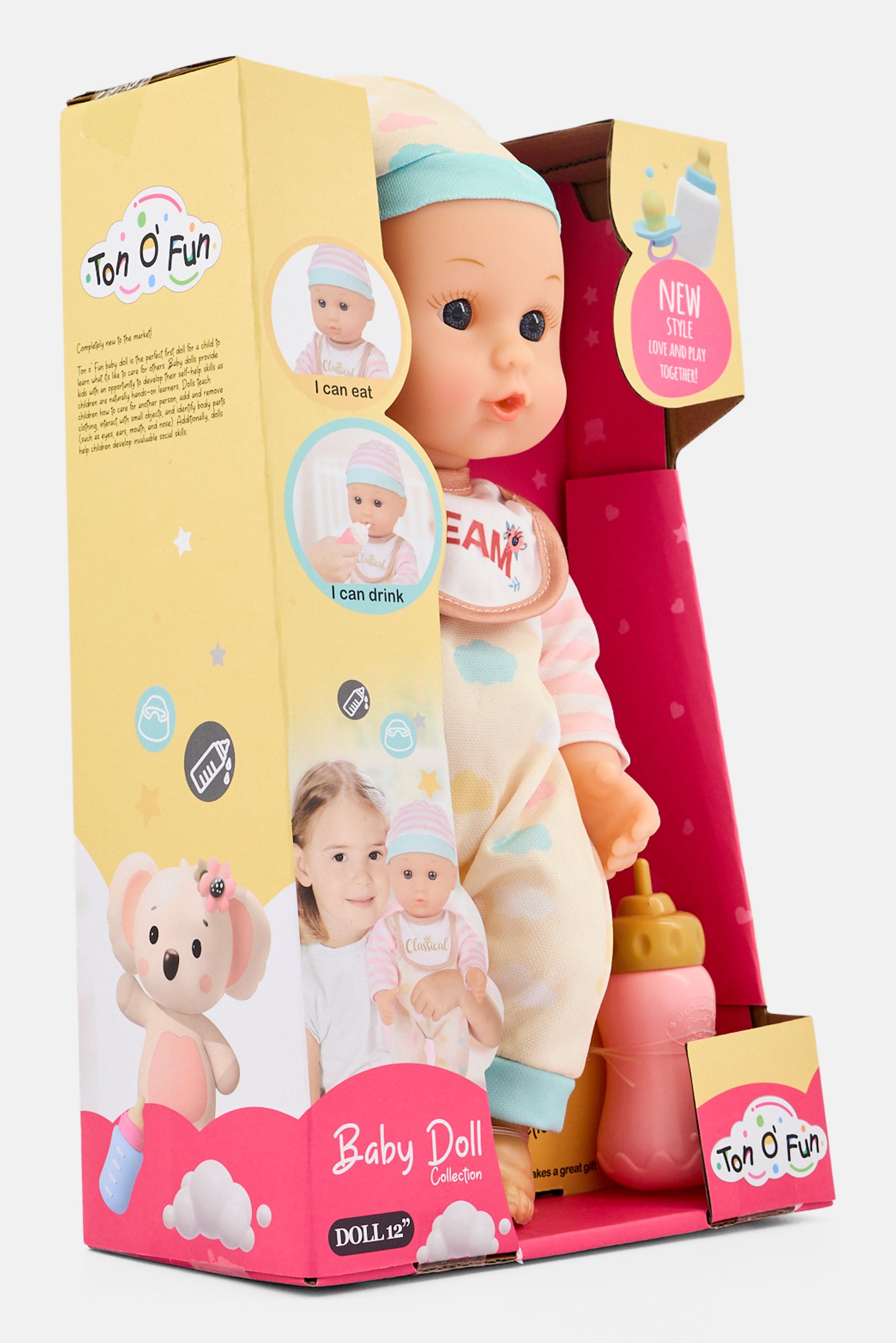 Baby Dolls With Accessories, Multicolor