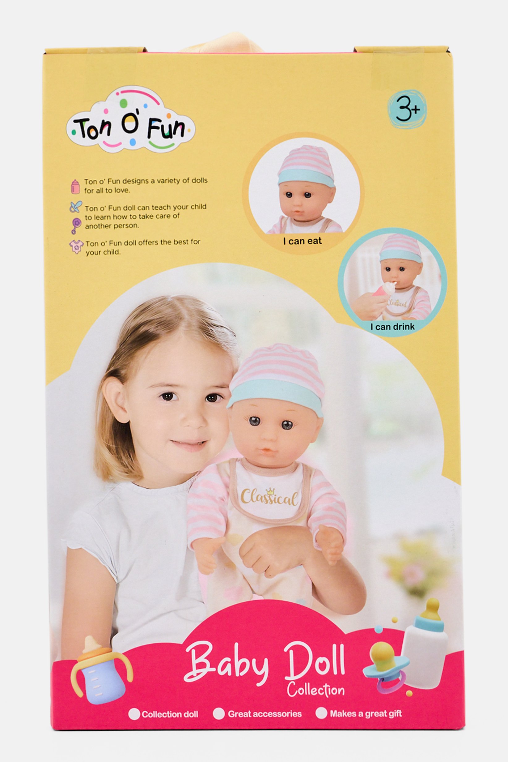 Baby Dolls With Accessories, Multicolor