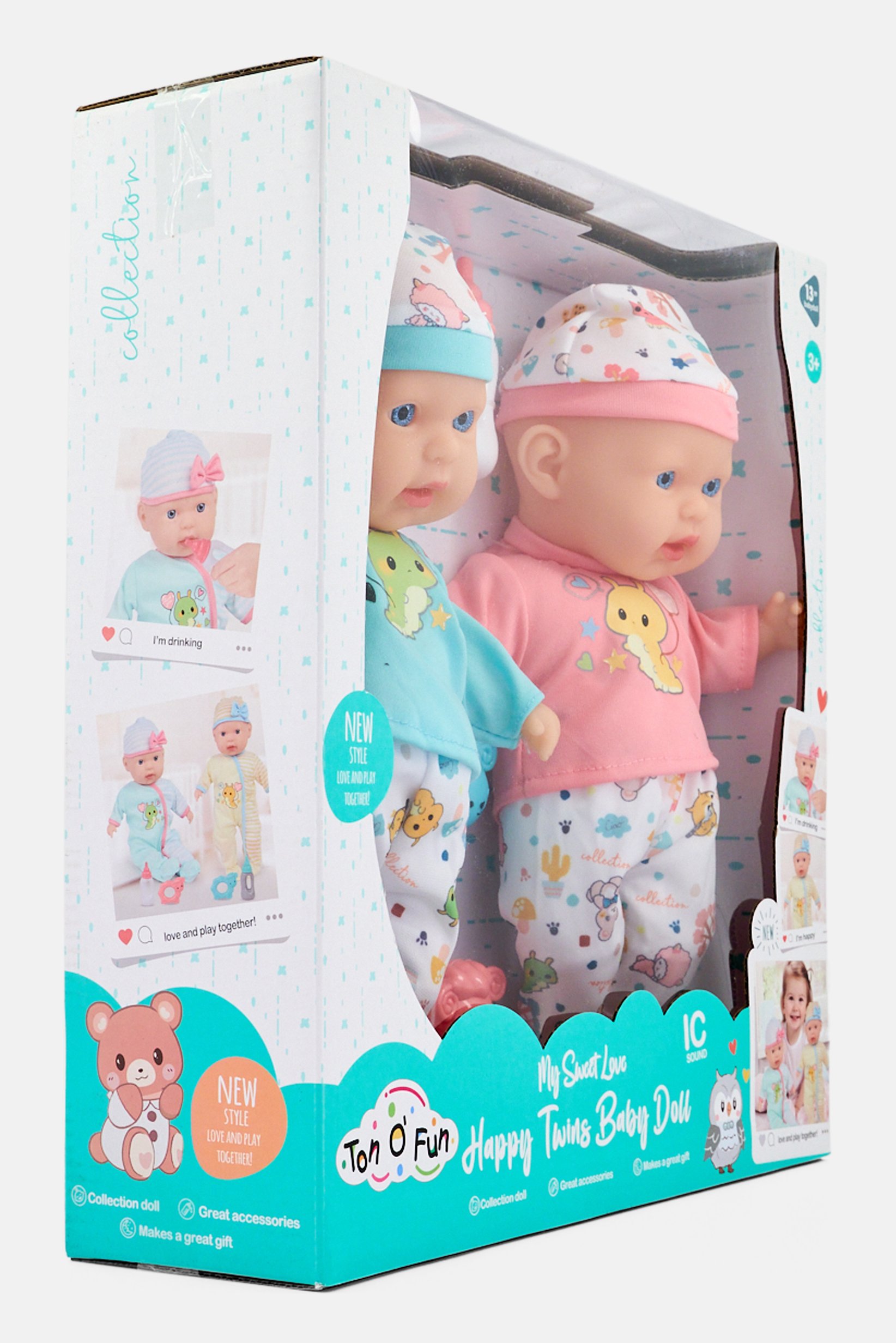 Sweet Love Happy Twins Baby Doll