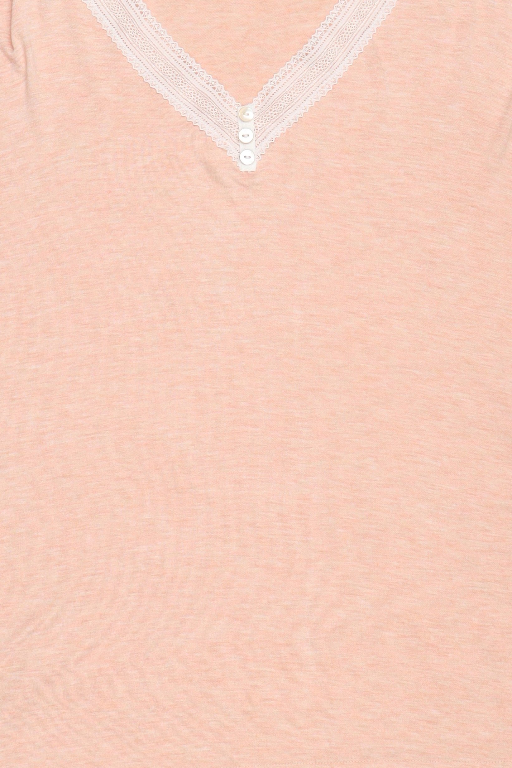 Women 2 Pieces Heather Top And Bottom Pyjama Set, Heather Pink