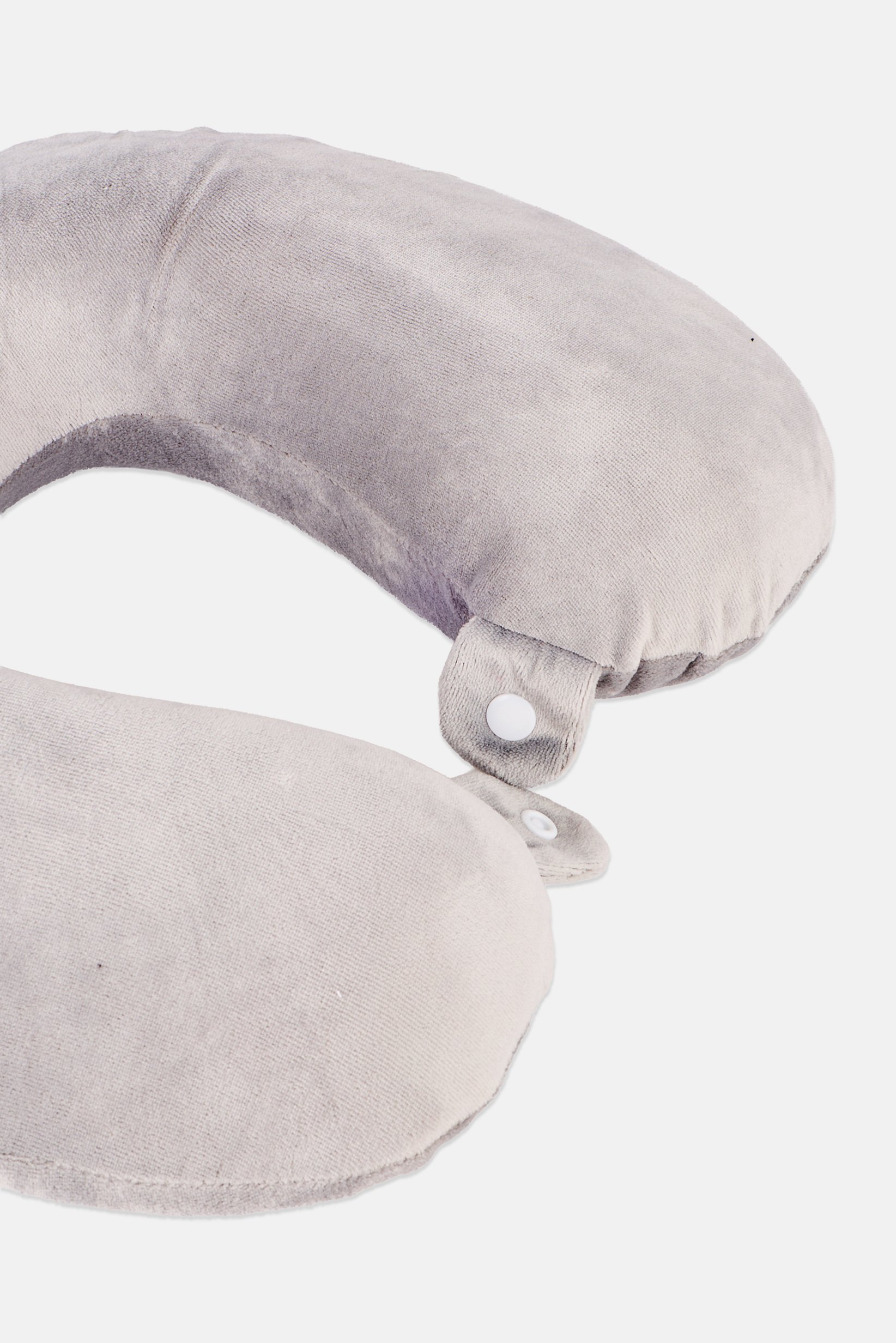 Memory Foam Neck Pillow, Grey