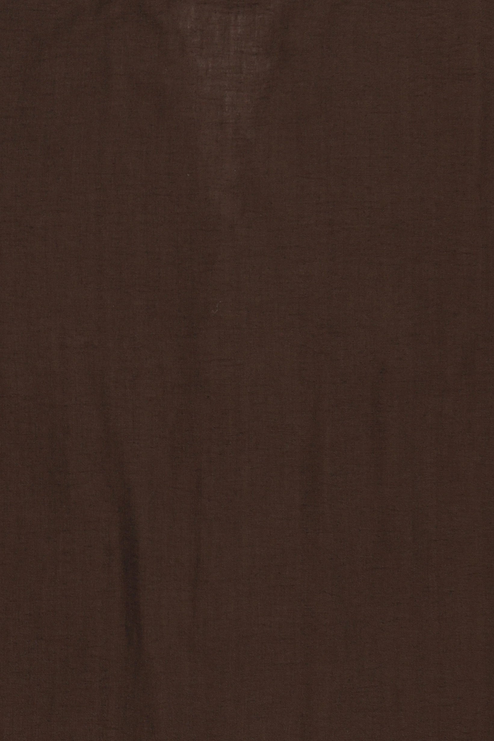 Women V-Neck Long Sleeve Embroidered Shirt,  Dark Brown