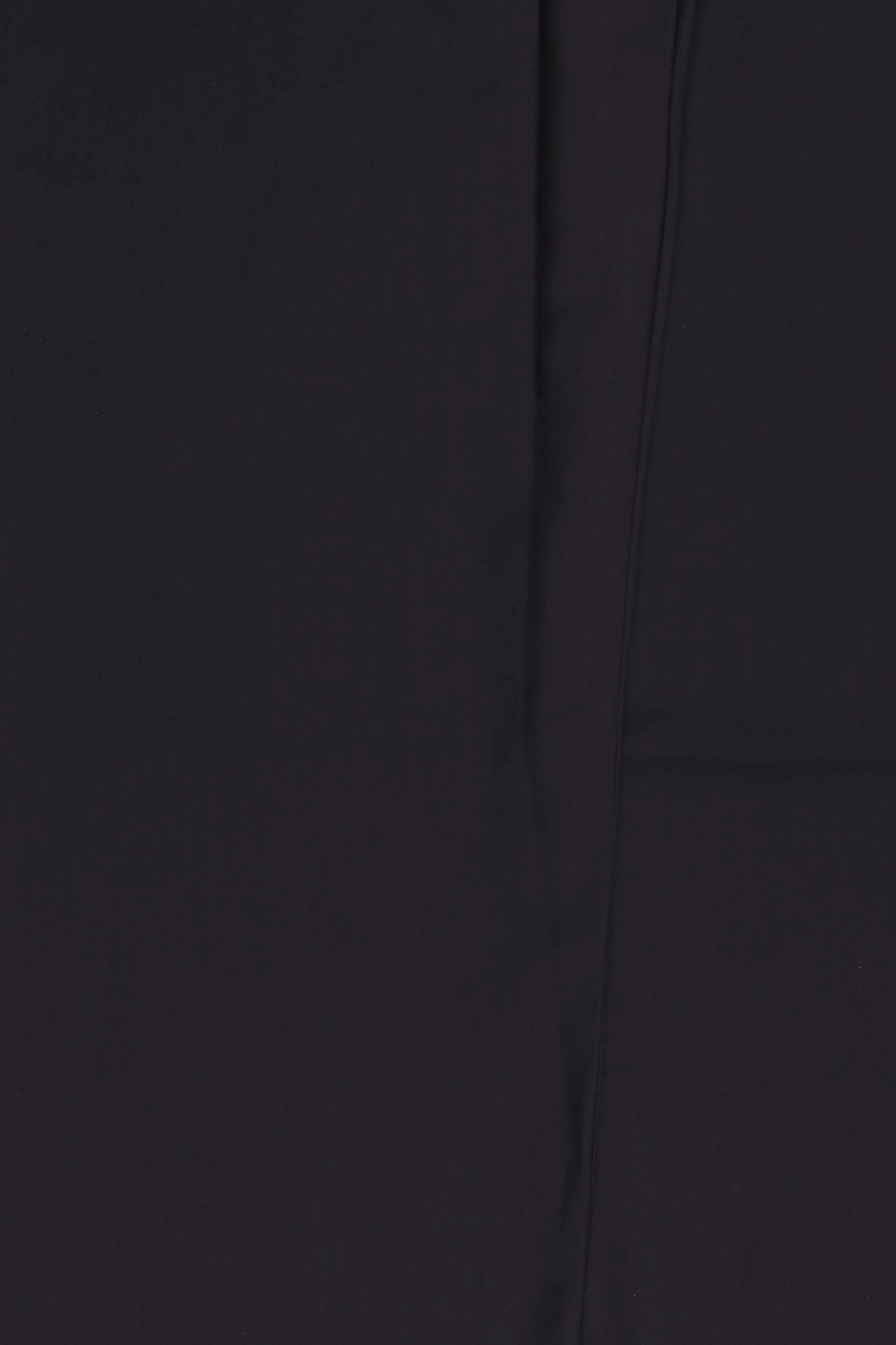 Women Regular Fit Plain Wide Leg Pants, Black