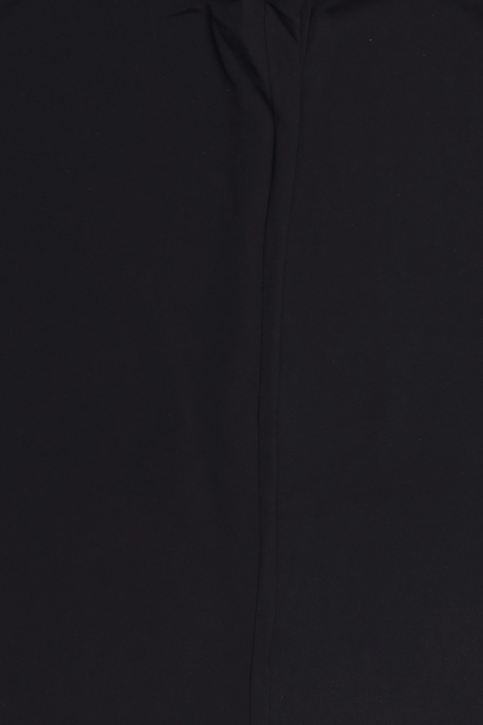 Women Regular Fit Plain Straight Leg Pants, Black