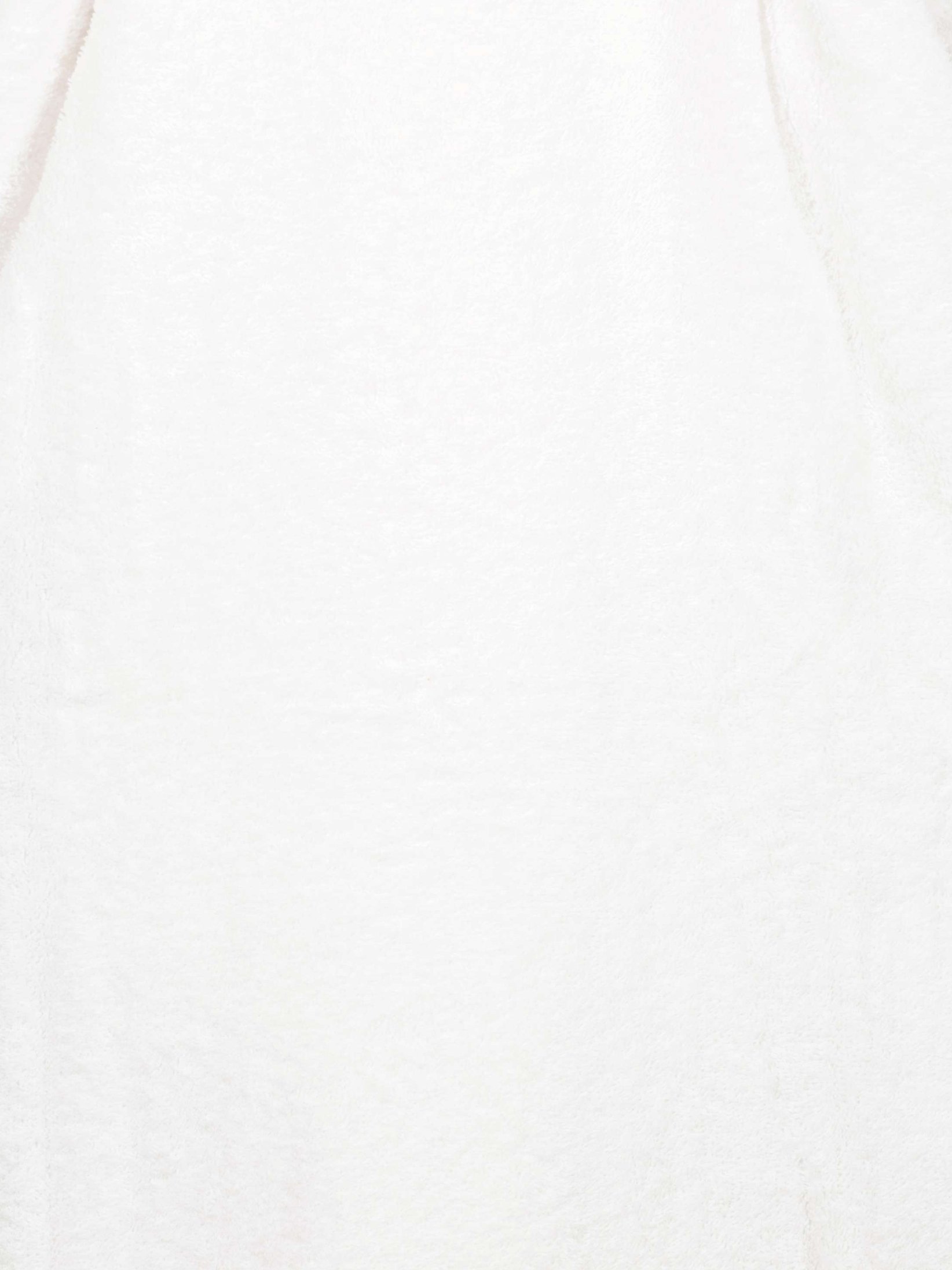 Men Terry Belted Robe, White