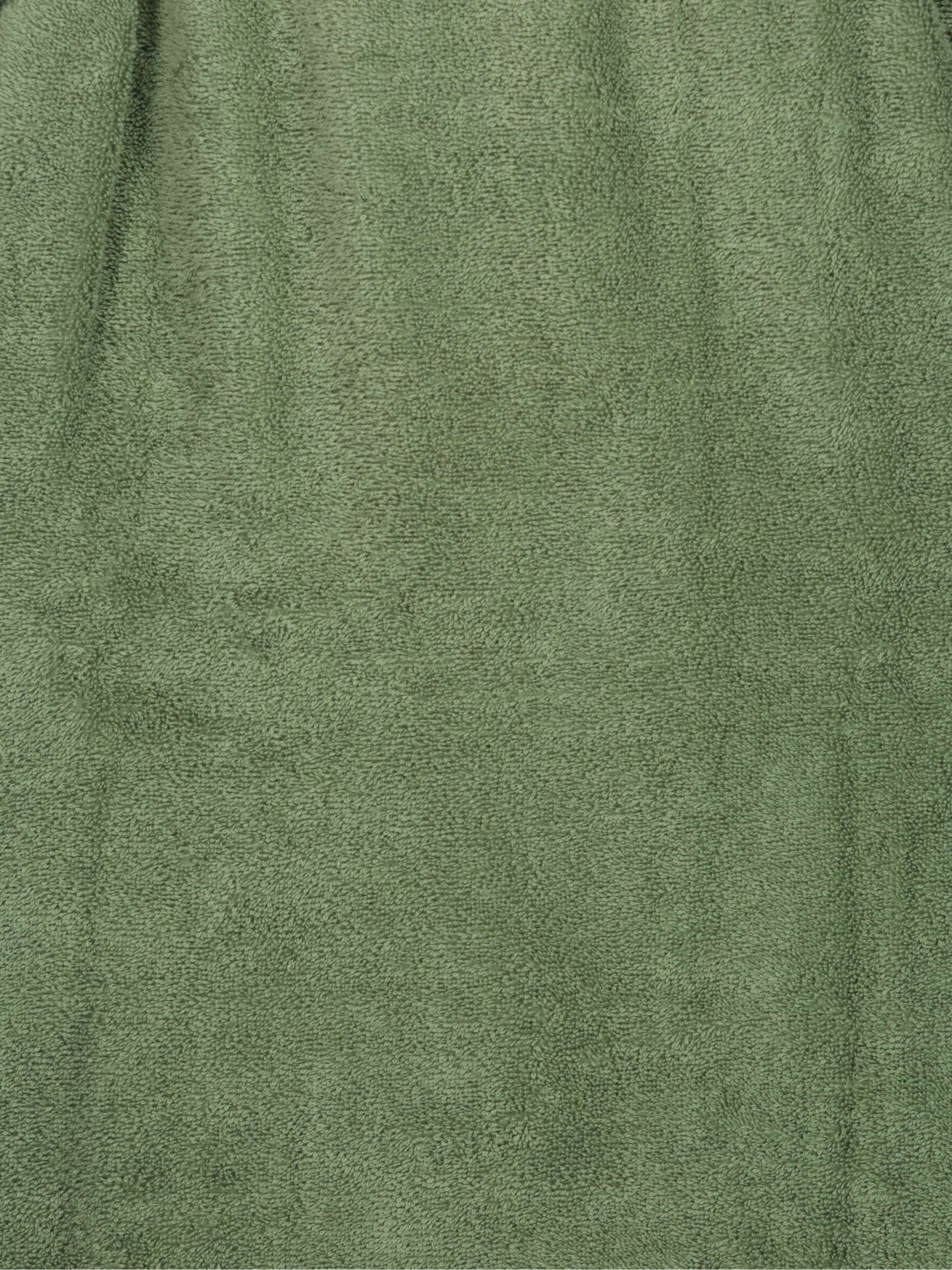 Men Terry Belted Robe, Olive
