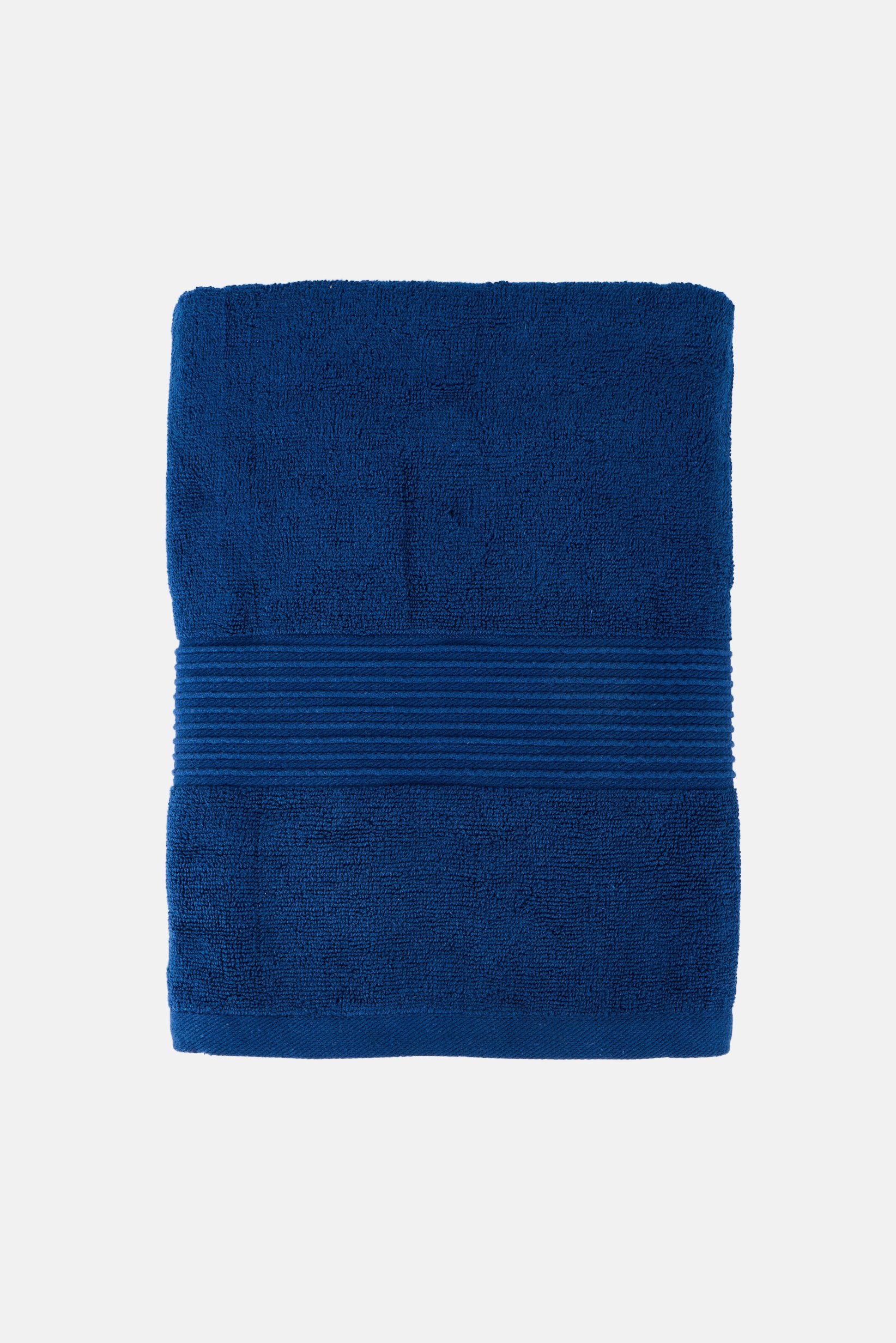 Textured Bath Towel, Blue